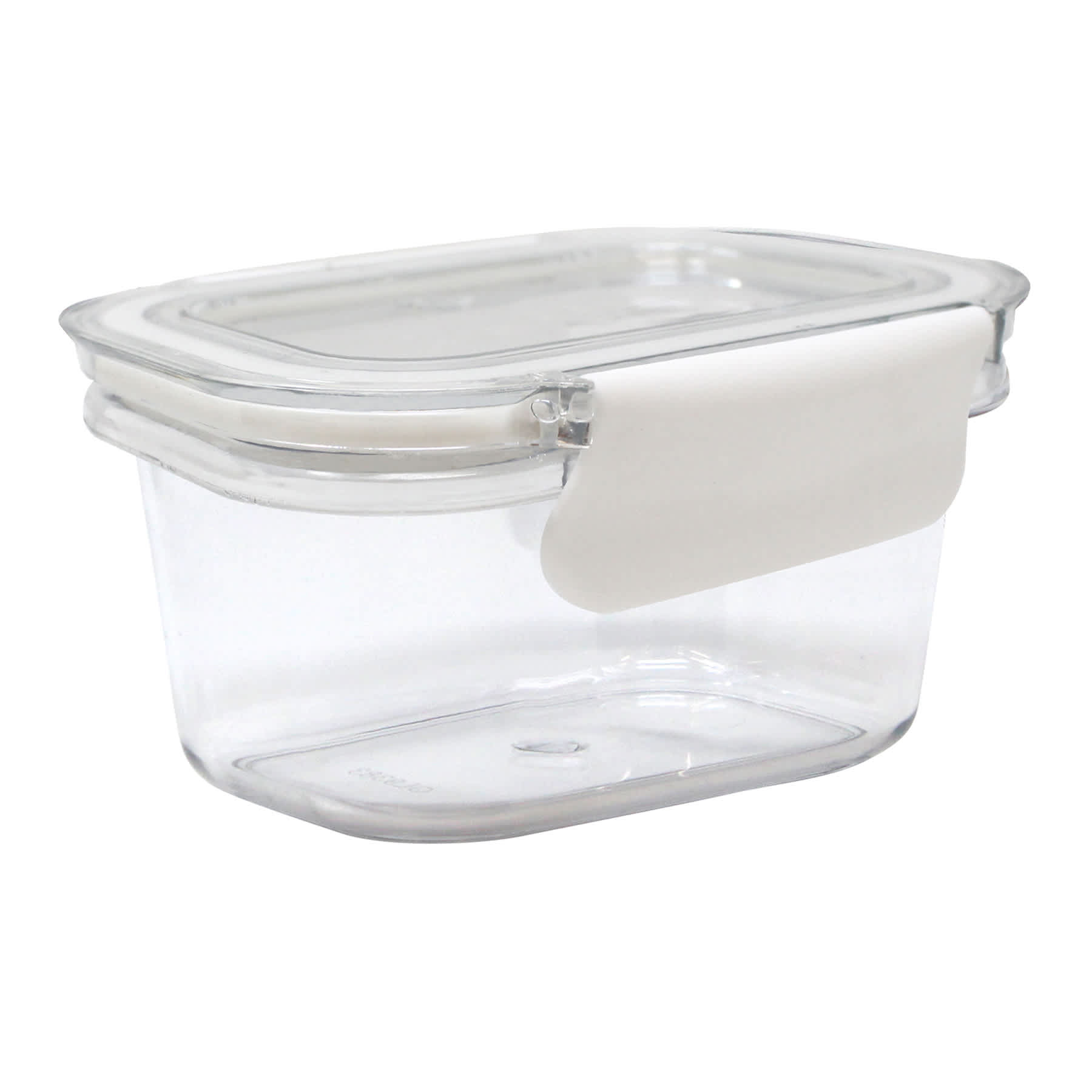 White Airtight Food Storage Container, 12oz