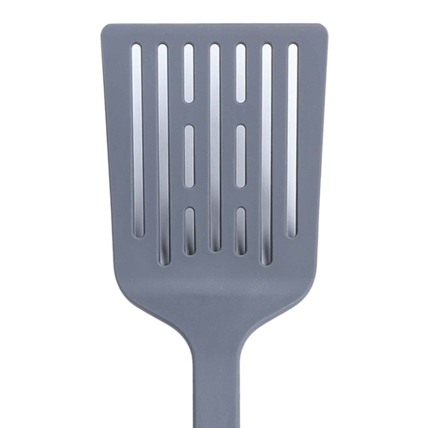 Grey Nylon Slotted Spatula