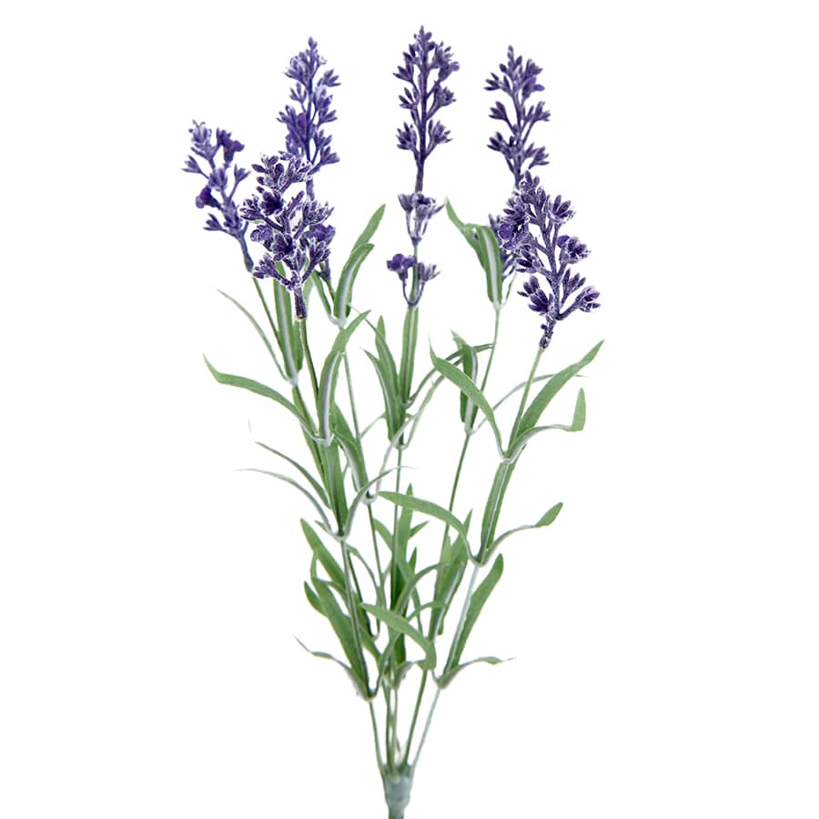 Willow Crossley Purple Lavender Floral Spray, 12"