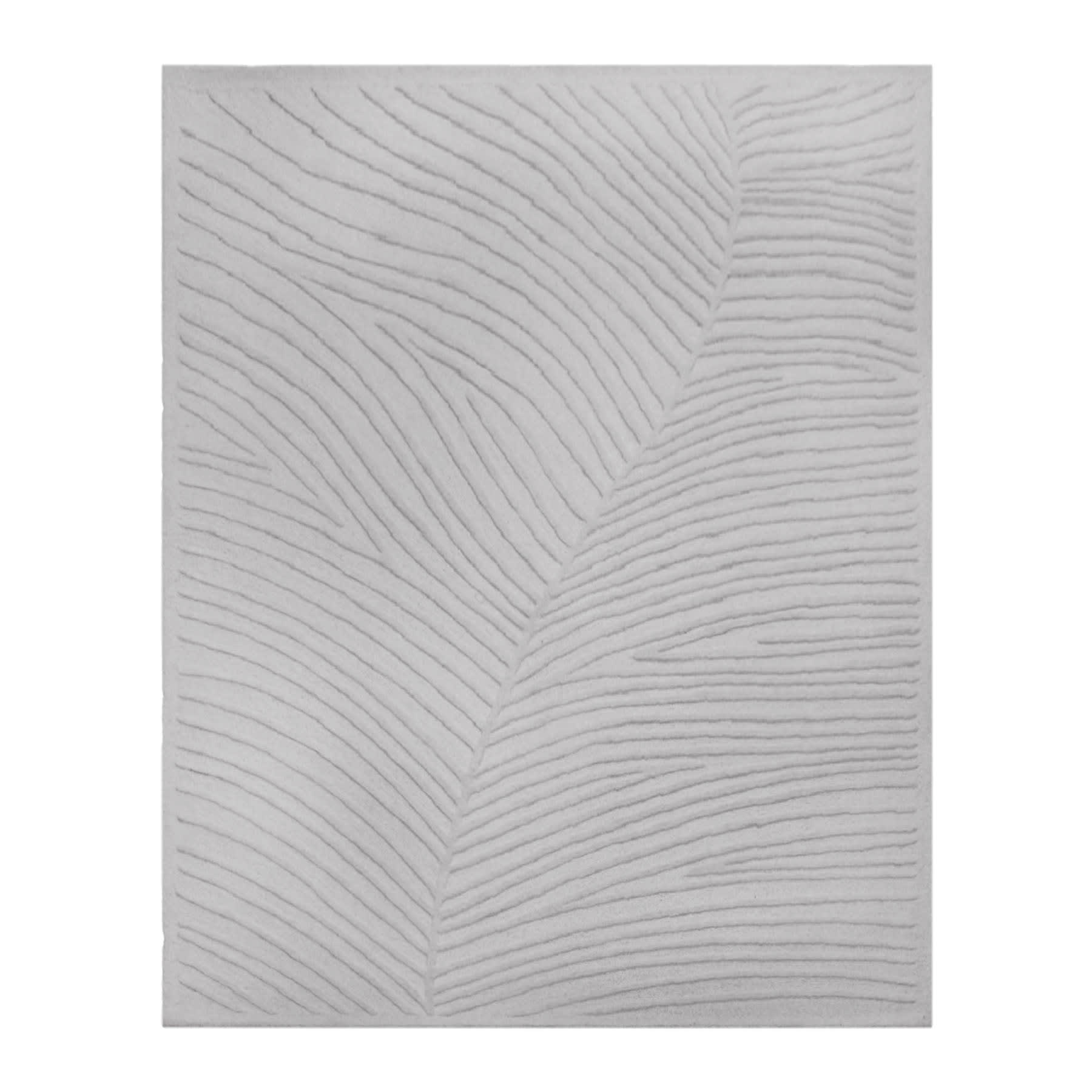 (A482) Crosby St. Neutral Palm Area Rug, 8x10