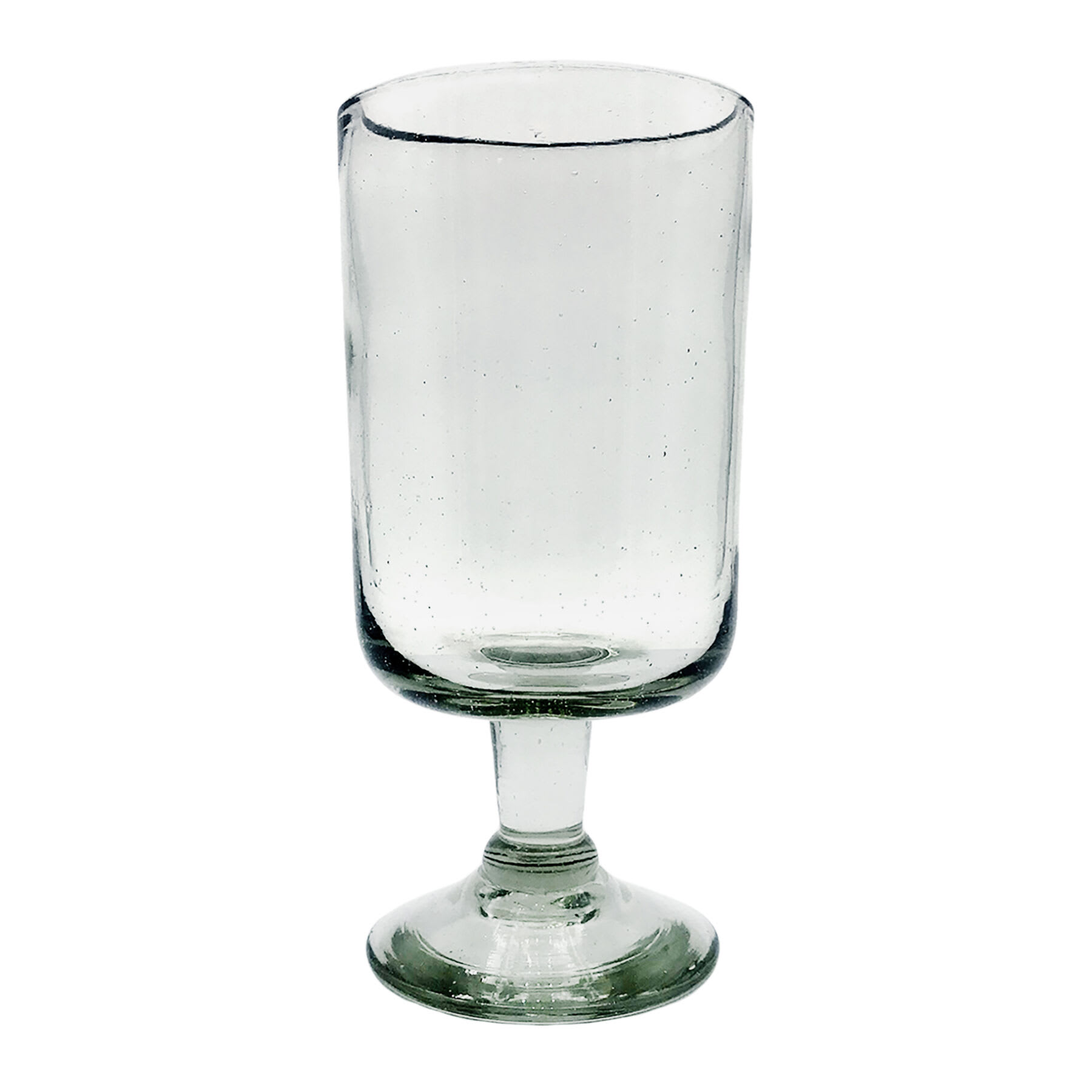 Honeybloom Recycled Glass Water Goblet
