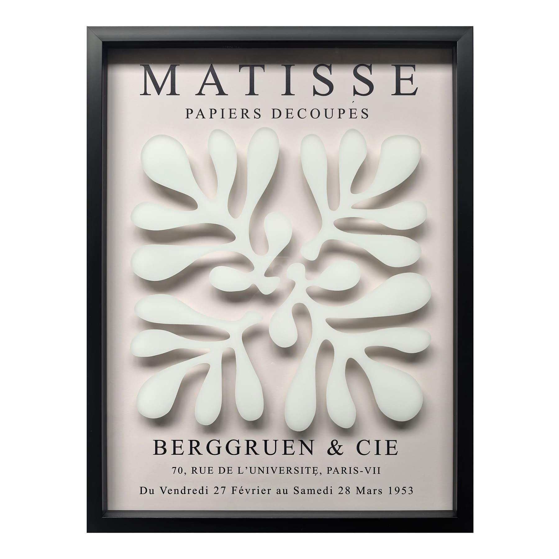 Framed Cram Matisse Poster Wall Art, 19x25
