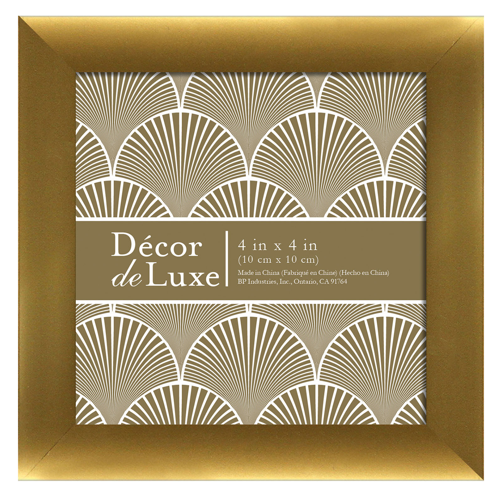 Gold Tabletop Picture Frame, 4"