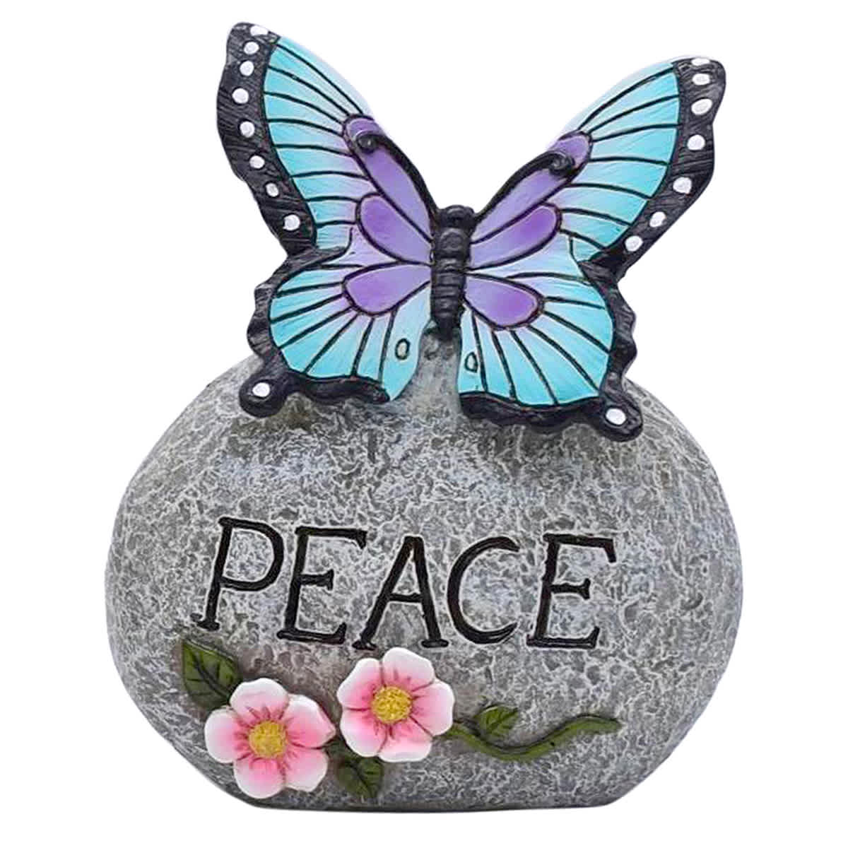 Butterfly Peace Outdoor Stepping Stone, 5"