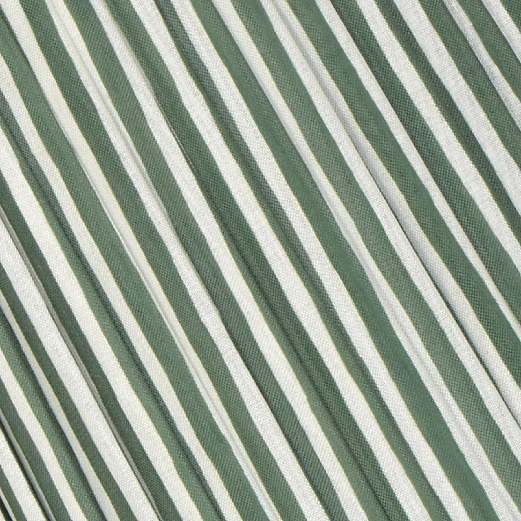 Green Striped Pleated Medium Lamp Shade, 13x15x10