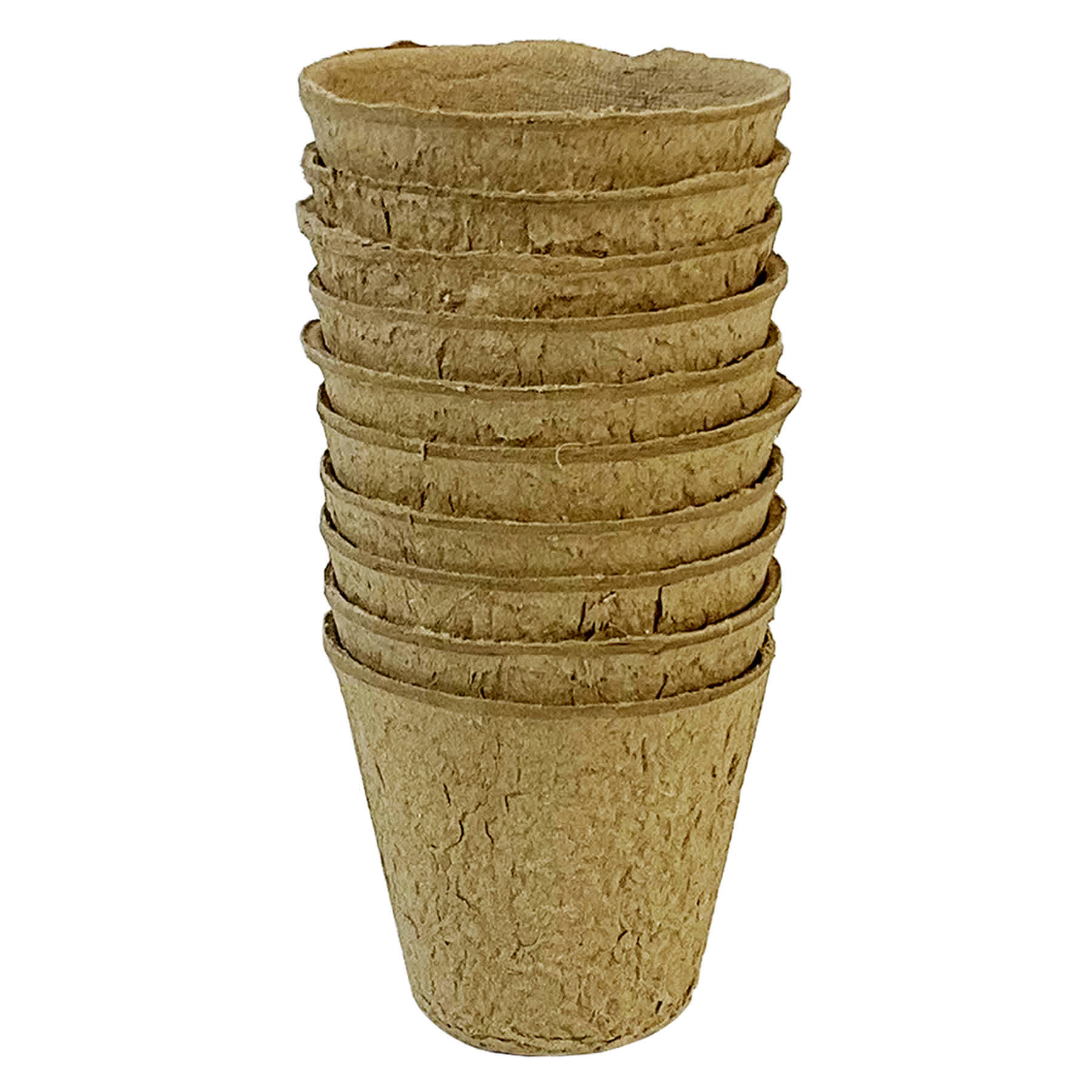 10 Pack Round Seed Starter Pots, 2"