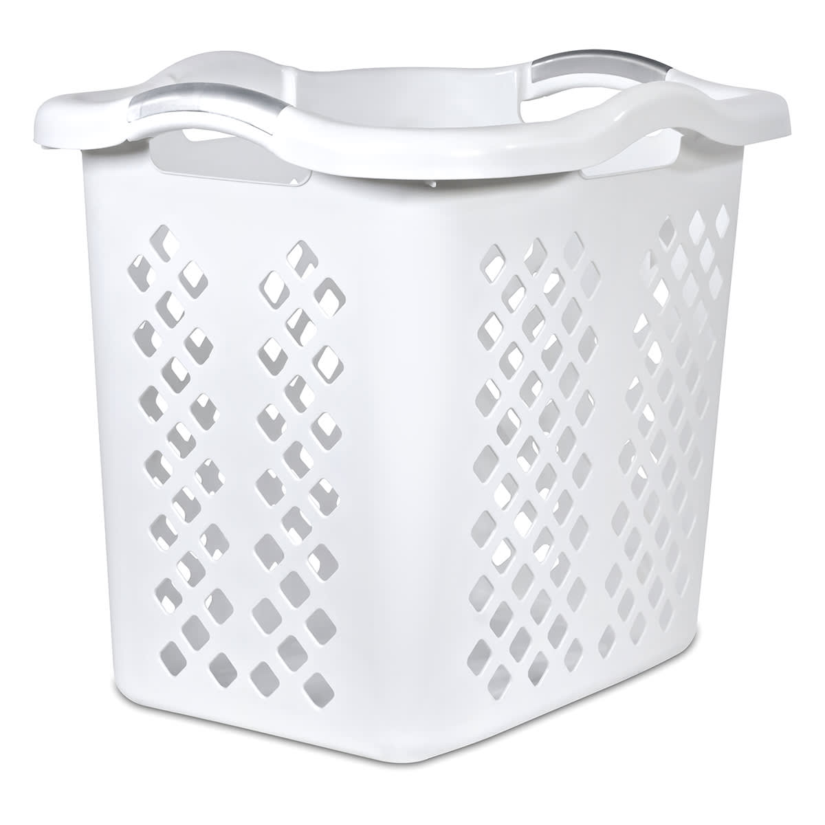Home Logic Laundry Basket, White