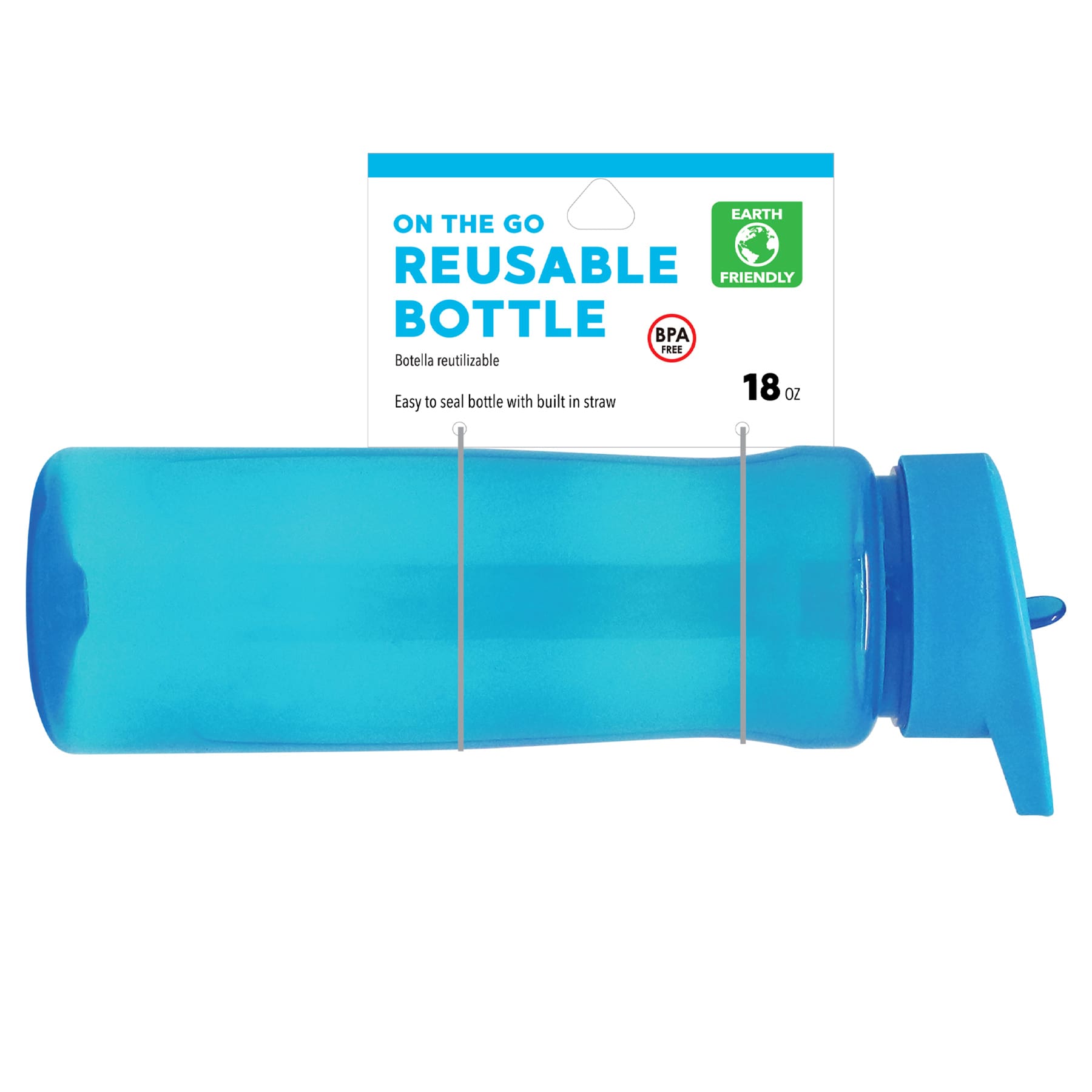 On the Go Reusable Bottle, 18oz