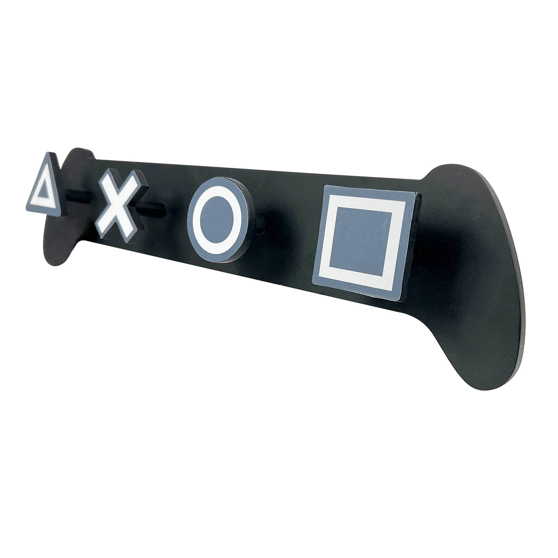 Game Controller Wall Decor with Hooks, 24X6
