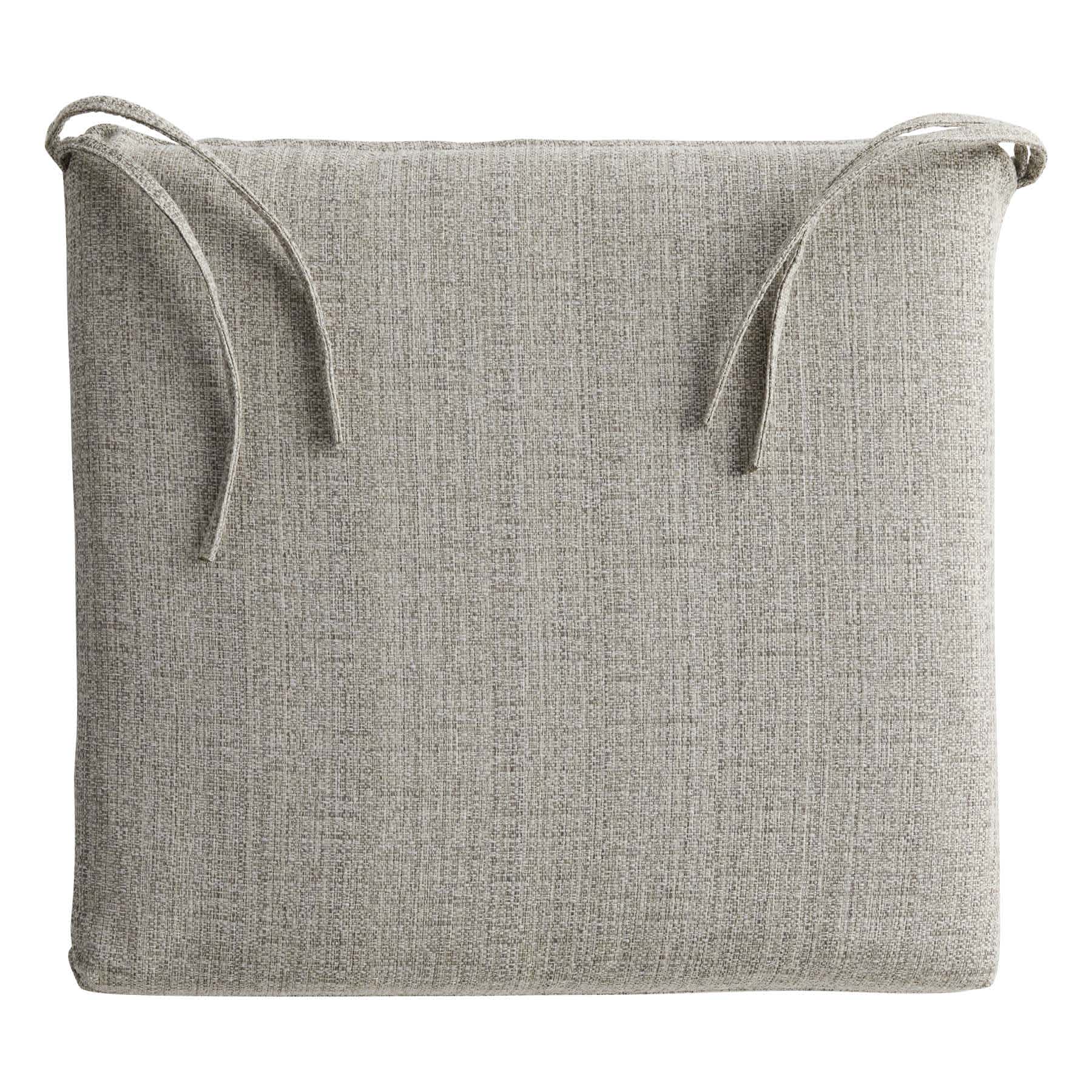 Fiddlestix Linen Premium Outdoor Square Seat Cushion