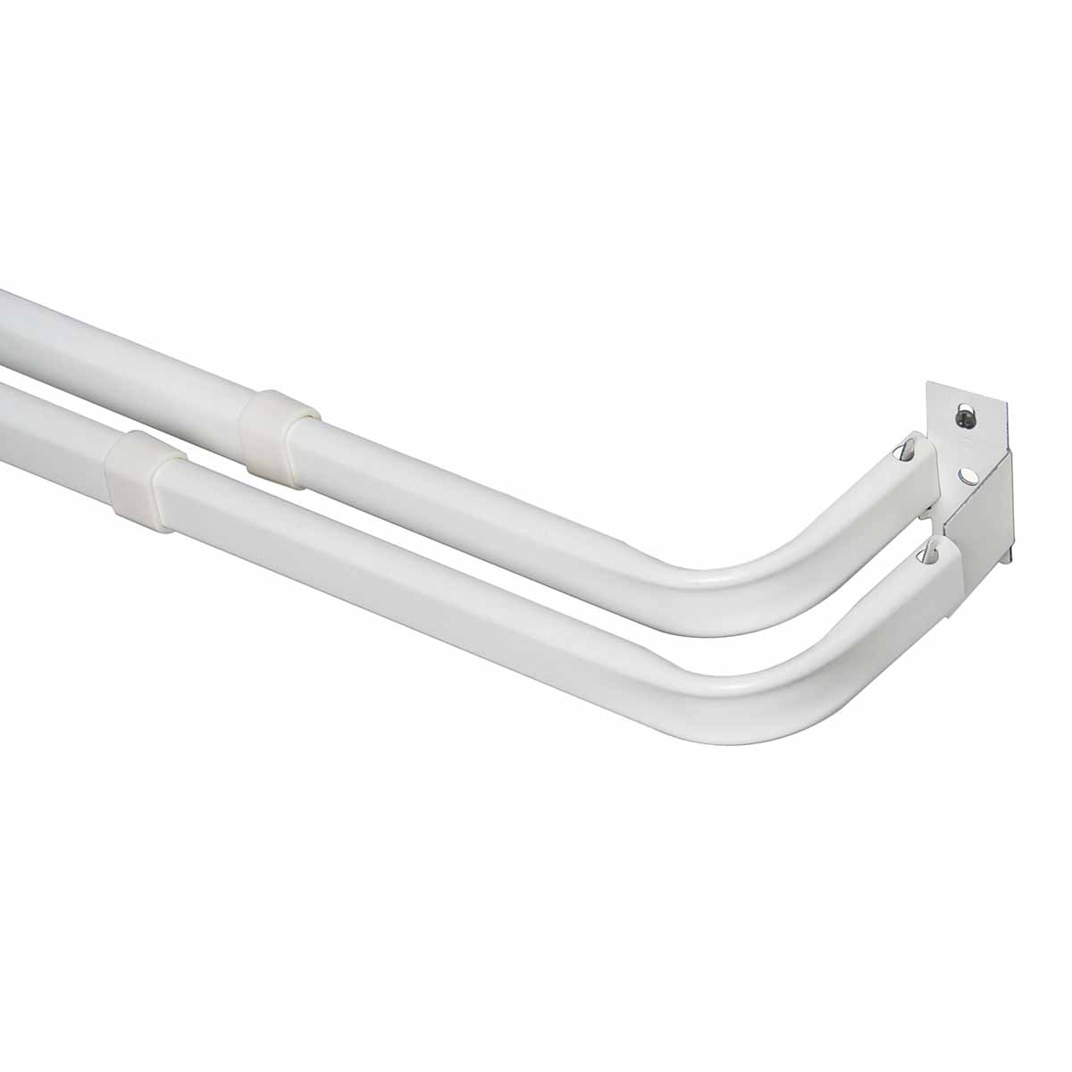 28-48 Heavy Duty Double Window Flat Rod 2 1/2 and 3 1/2 Projection