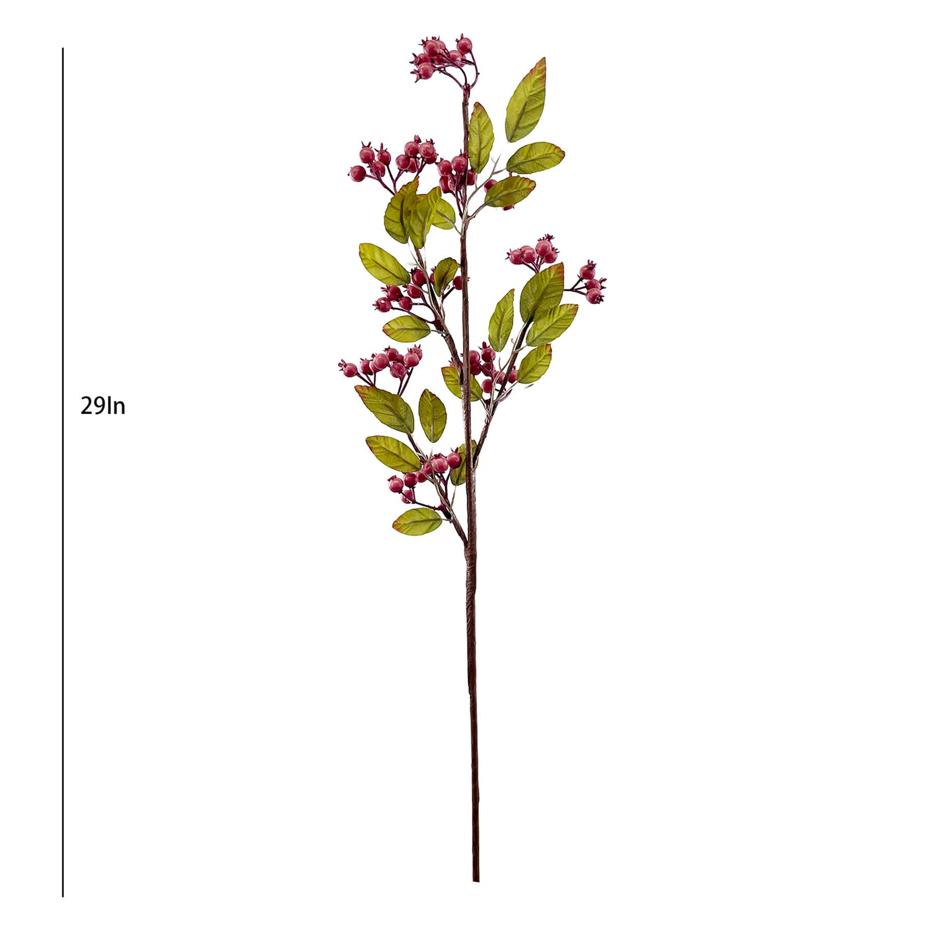 Pink Berries Stem, 29"