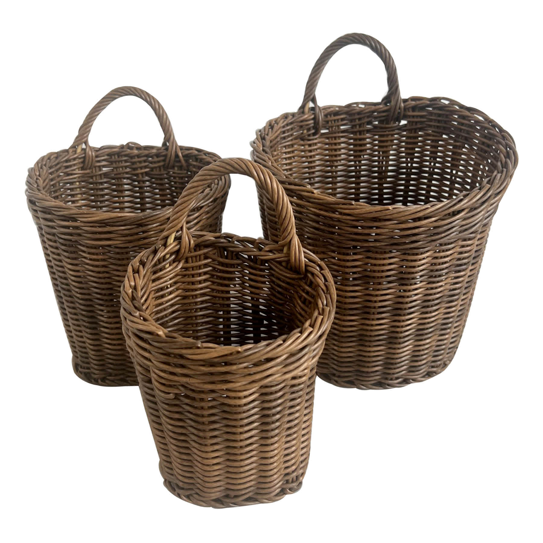 Set of 3 Hanging Wall Baskets