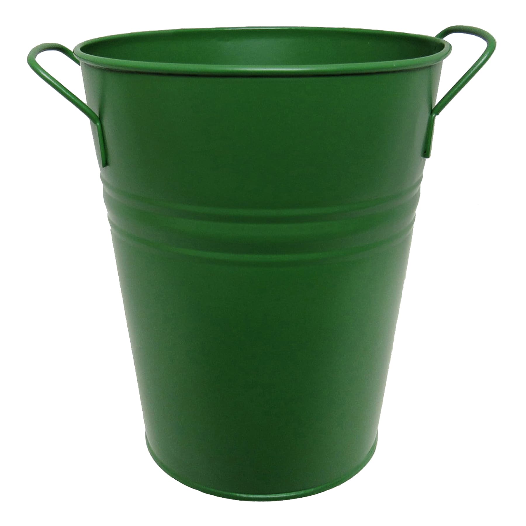 Willow Crossley Tall Green Metal Outdoor Planter, Extra Small