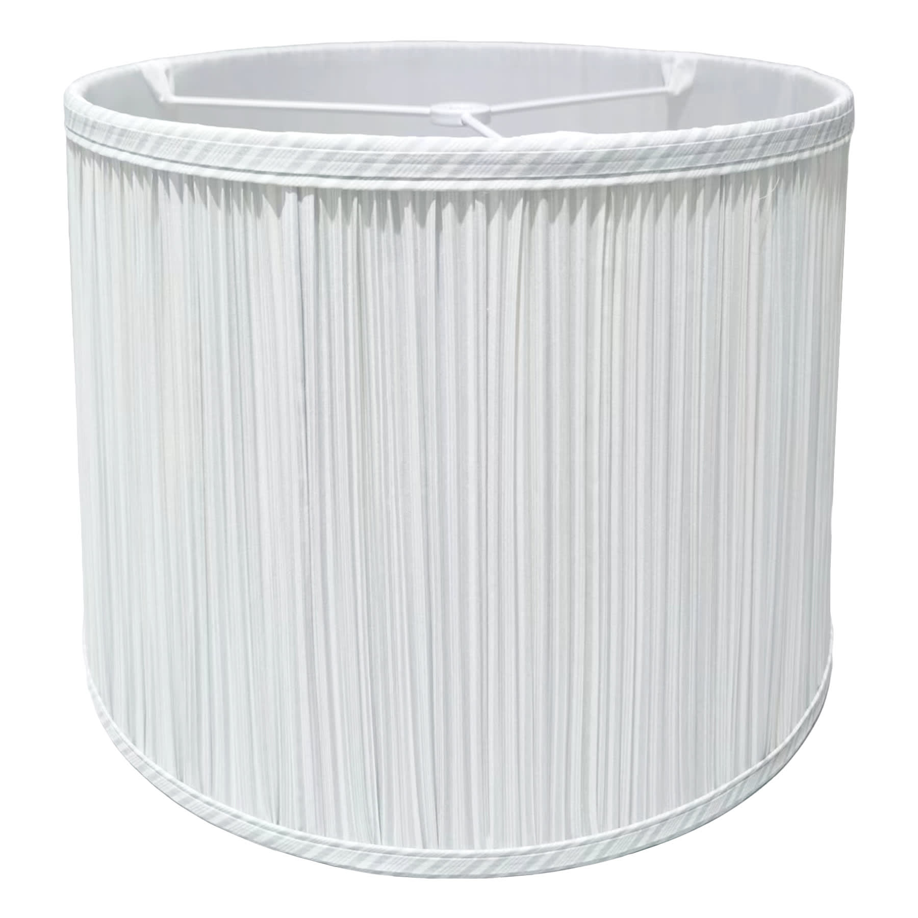 Providence Blue Striped Pleated Medium Table Lamp Shade, 12x14x10