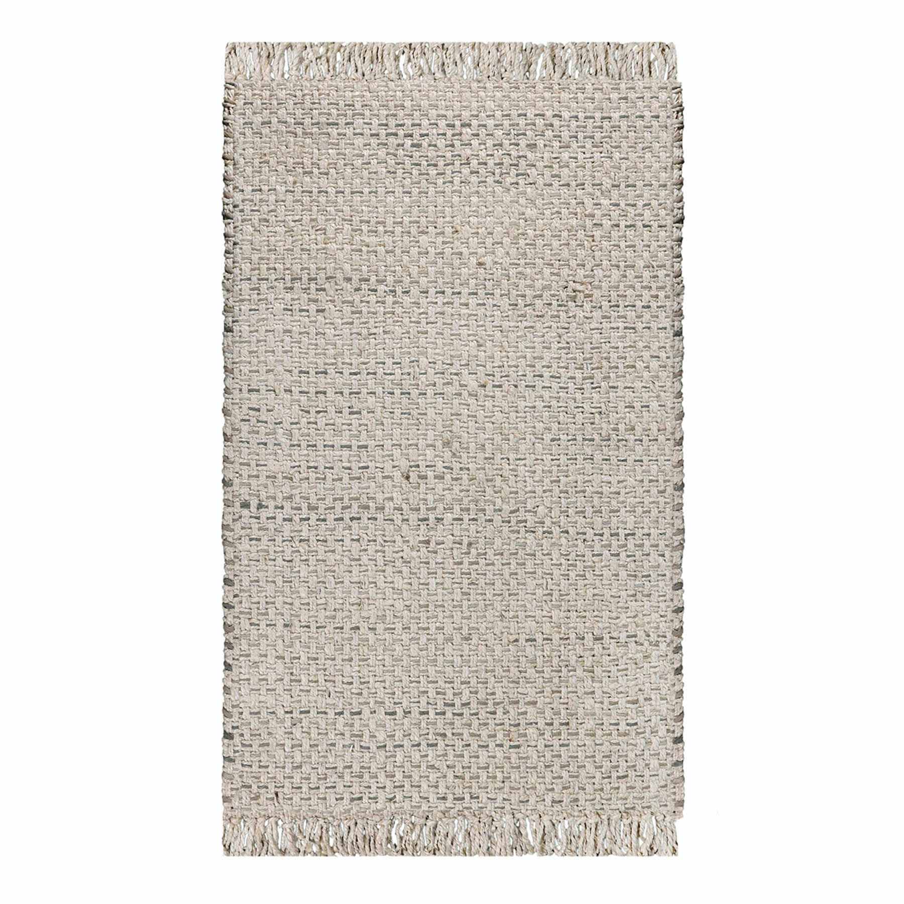 (B724) Ty Pennington Topher Neutral Flatweave Accent Rug, 3x5