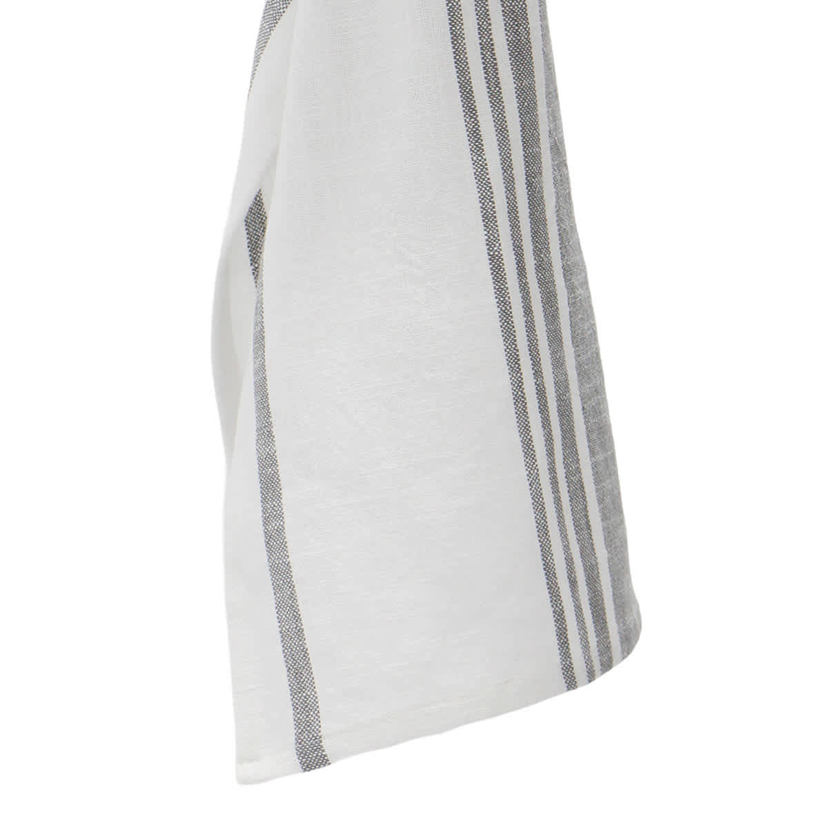 Set of 3 Grey Porter Slub Waffle Cotton Kitchen Towels