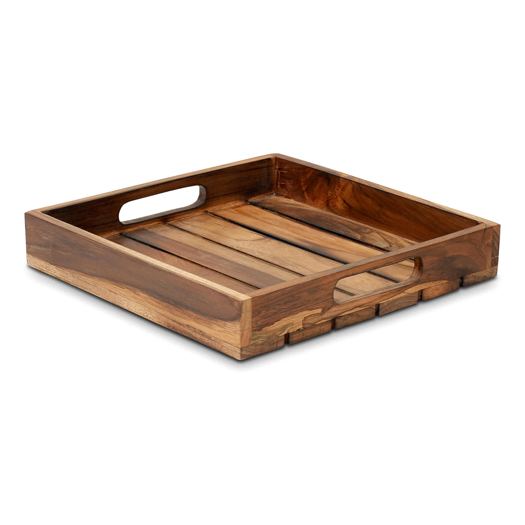 Square Wood Nesting Tray, 10"