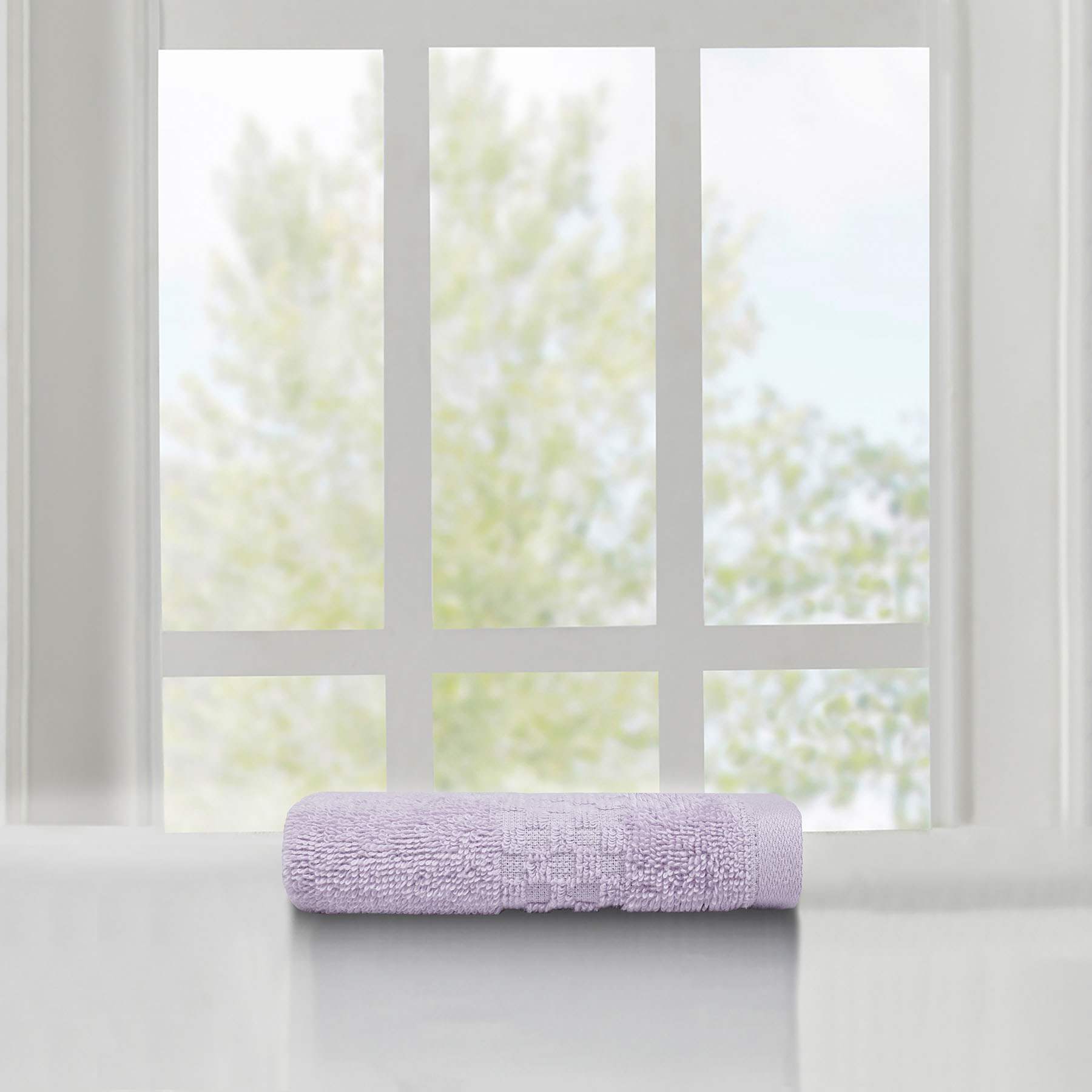 Tiny Dreamers Orchid Cotton Washcloth, 13"