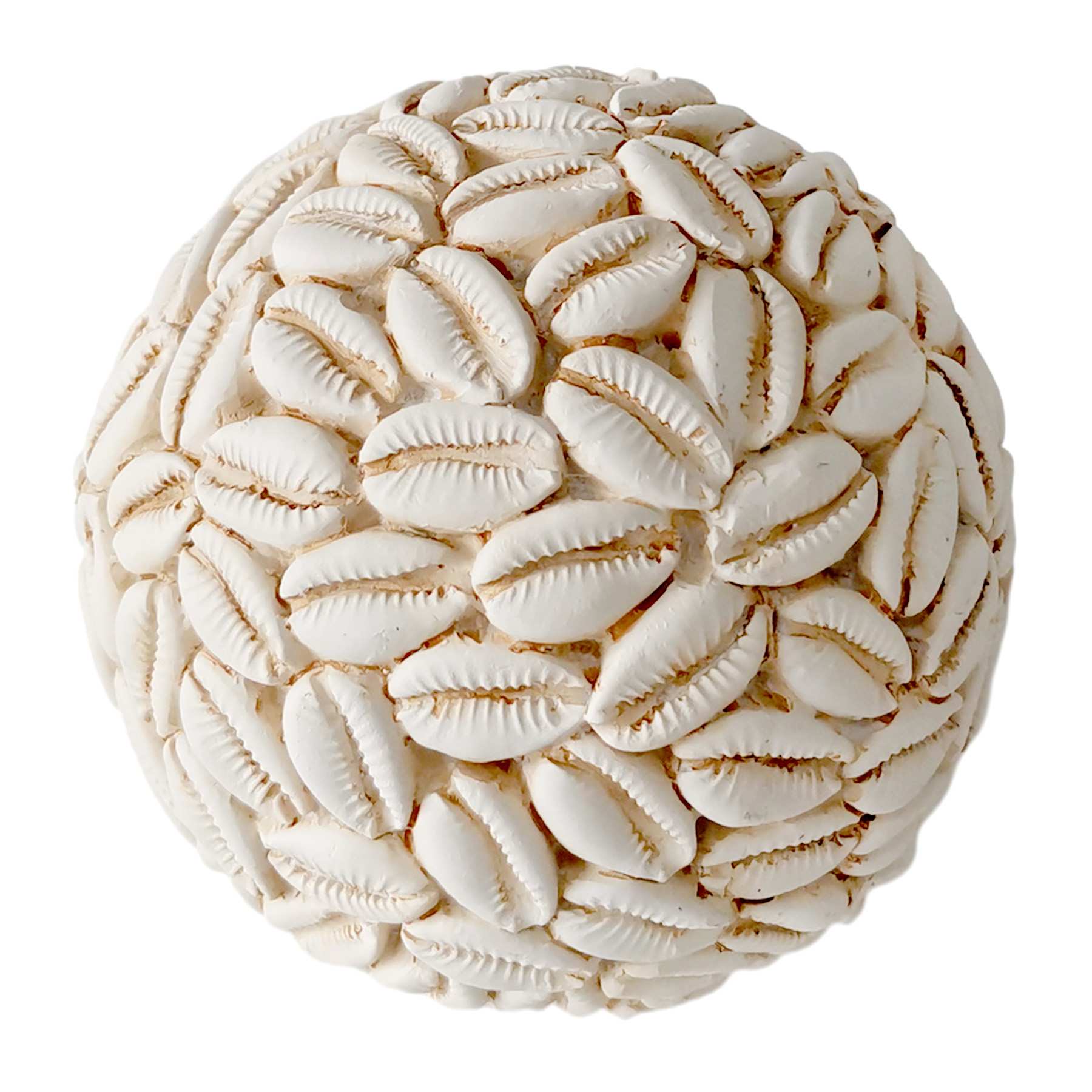 Tracey Boyd Cowrie Shell Orb, 4"