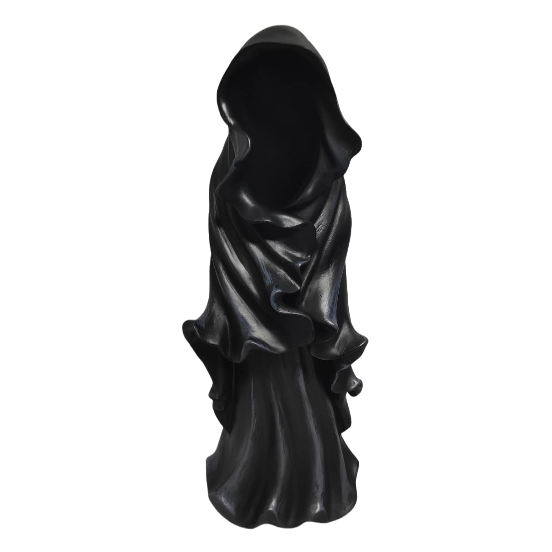 Midnight Shadows Black Standing Ghost Figurine, 12"