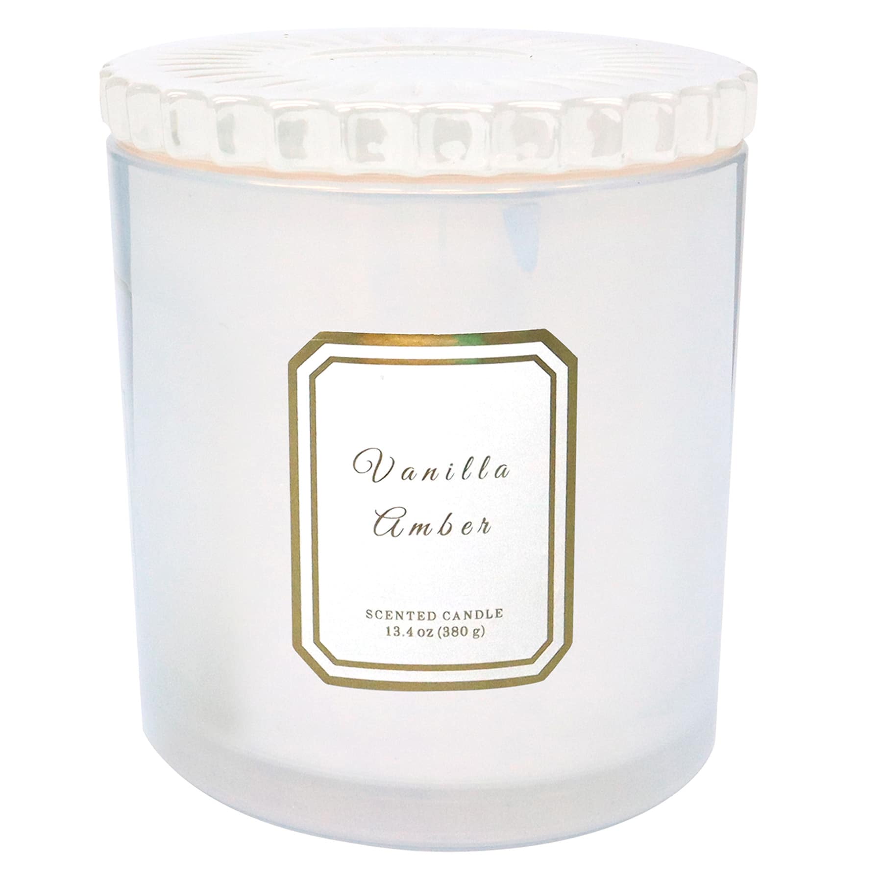 Providence Vanilla Amber Scented Jar Candle, 13.4oz
