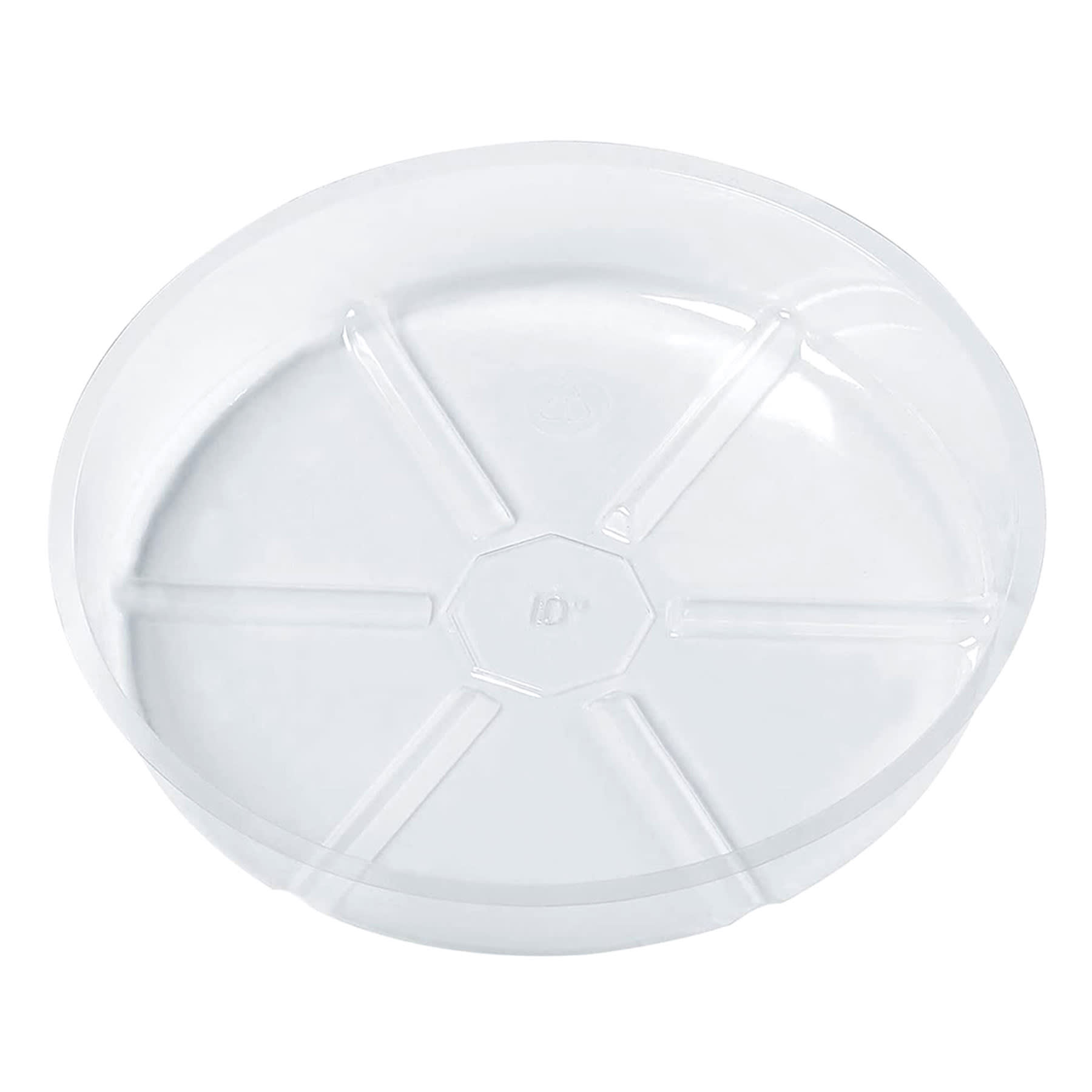 Clear Outdoor Plant Saucer, Large
