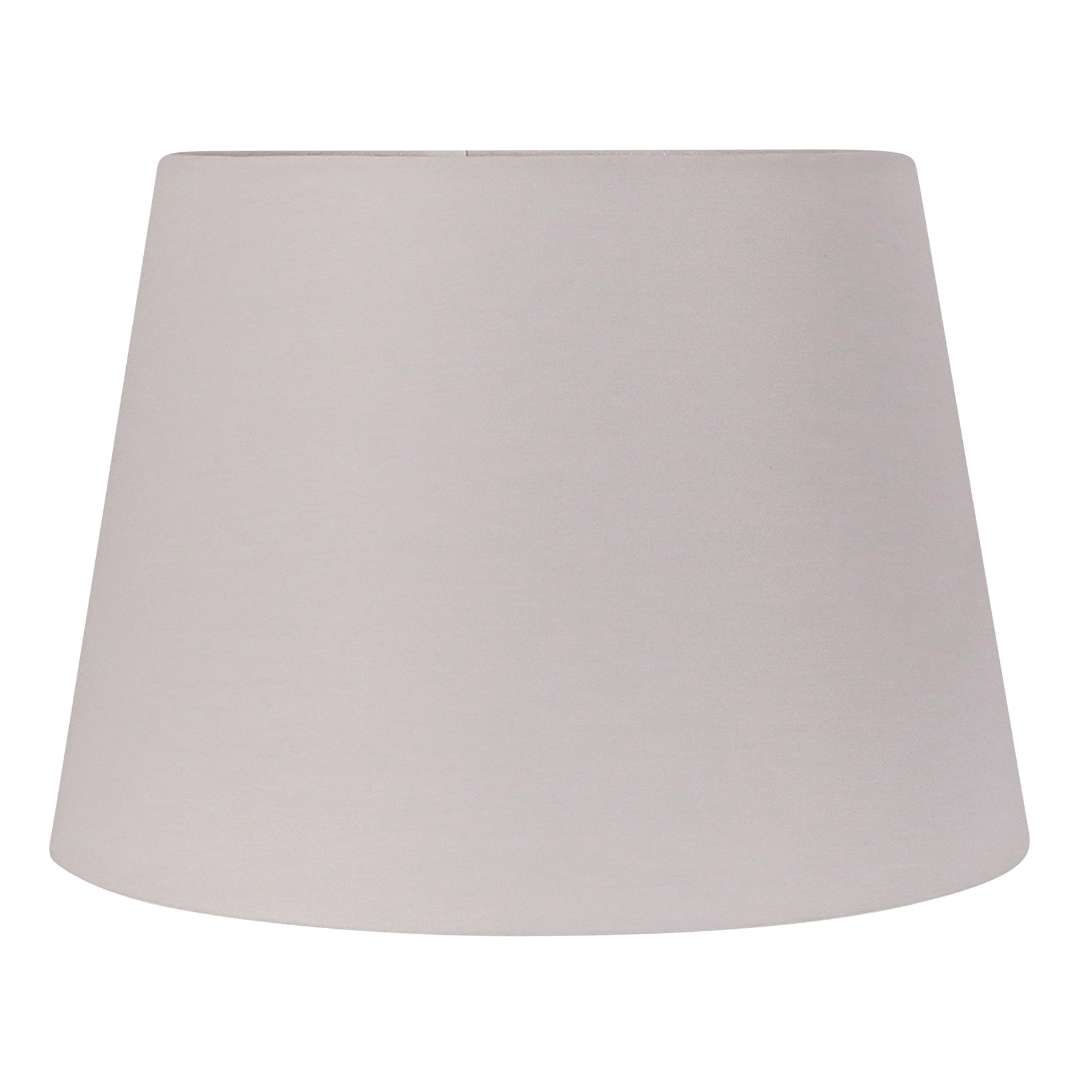White Tapered Drum Large Table Lamp Shade, 13x17x12