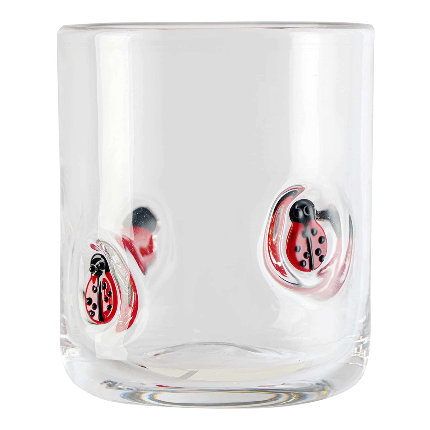 Clear Ladybug Icon Glass, 17.25oz