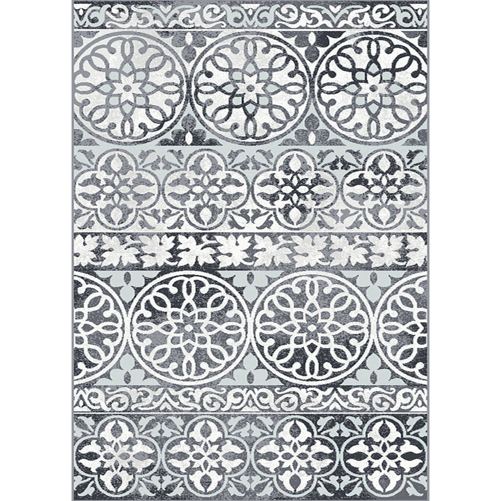 (A332) Fredrika Smoke Woven Shag Accent Rug, 3x5