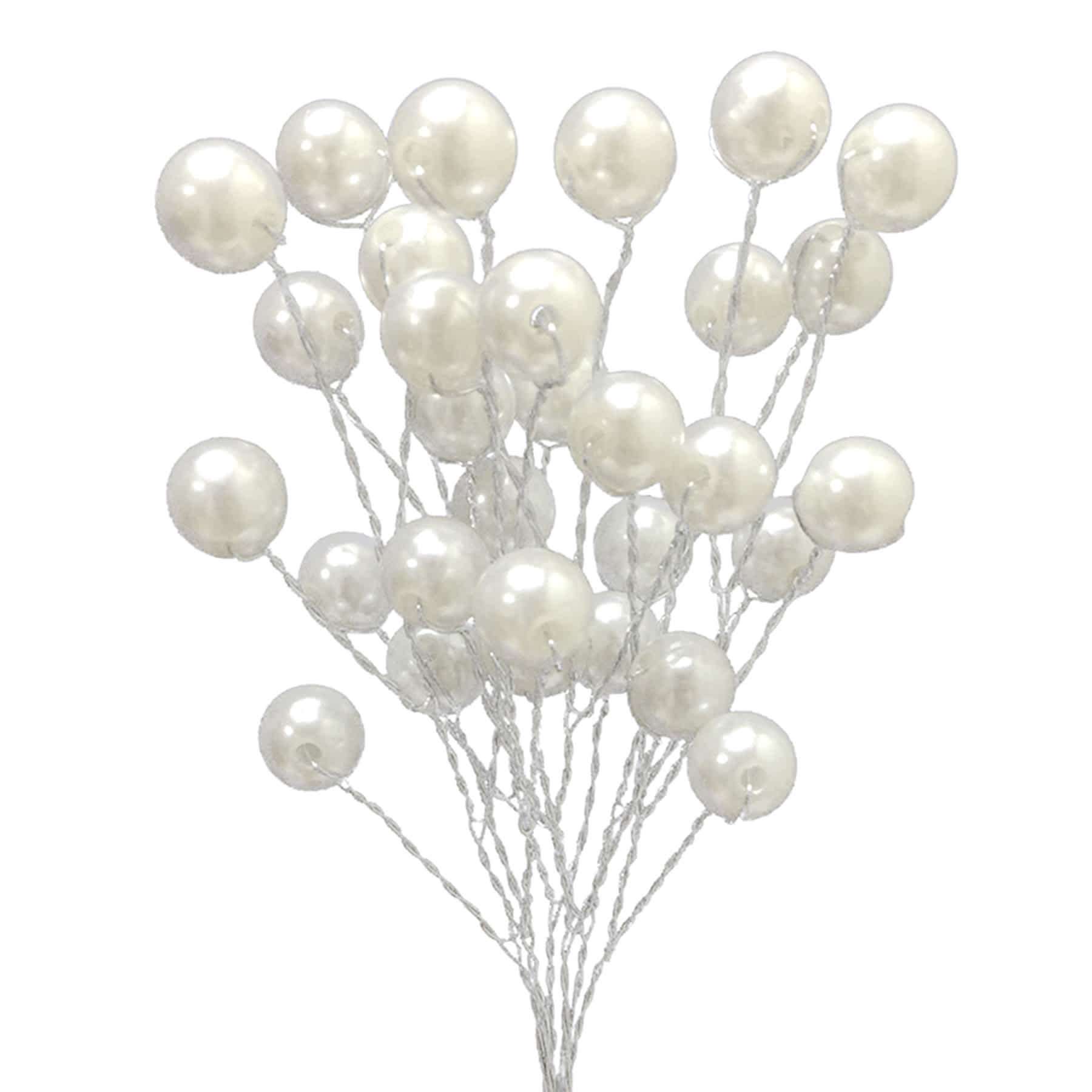 Silver Pearl Pick, 9"