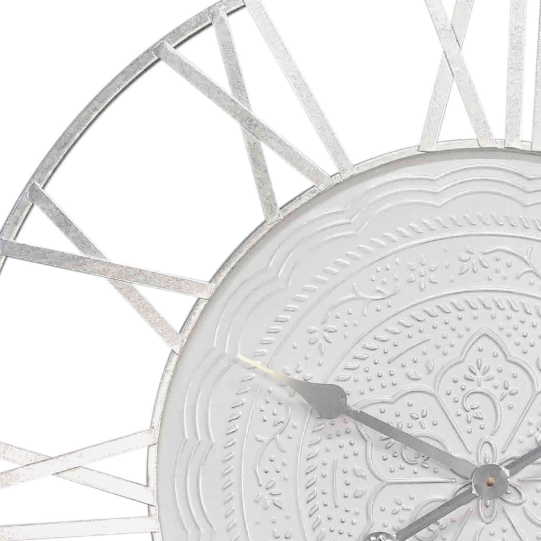 Found & Fable Metal Round Wall Clock, 24"