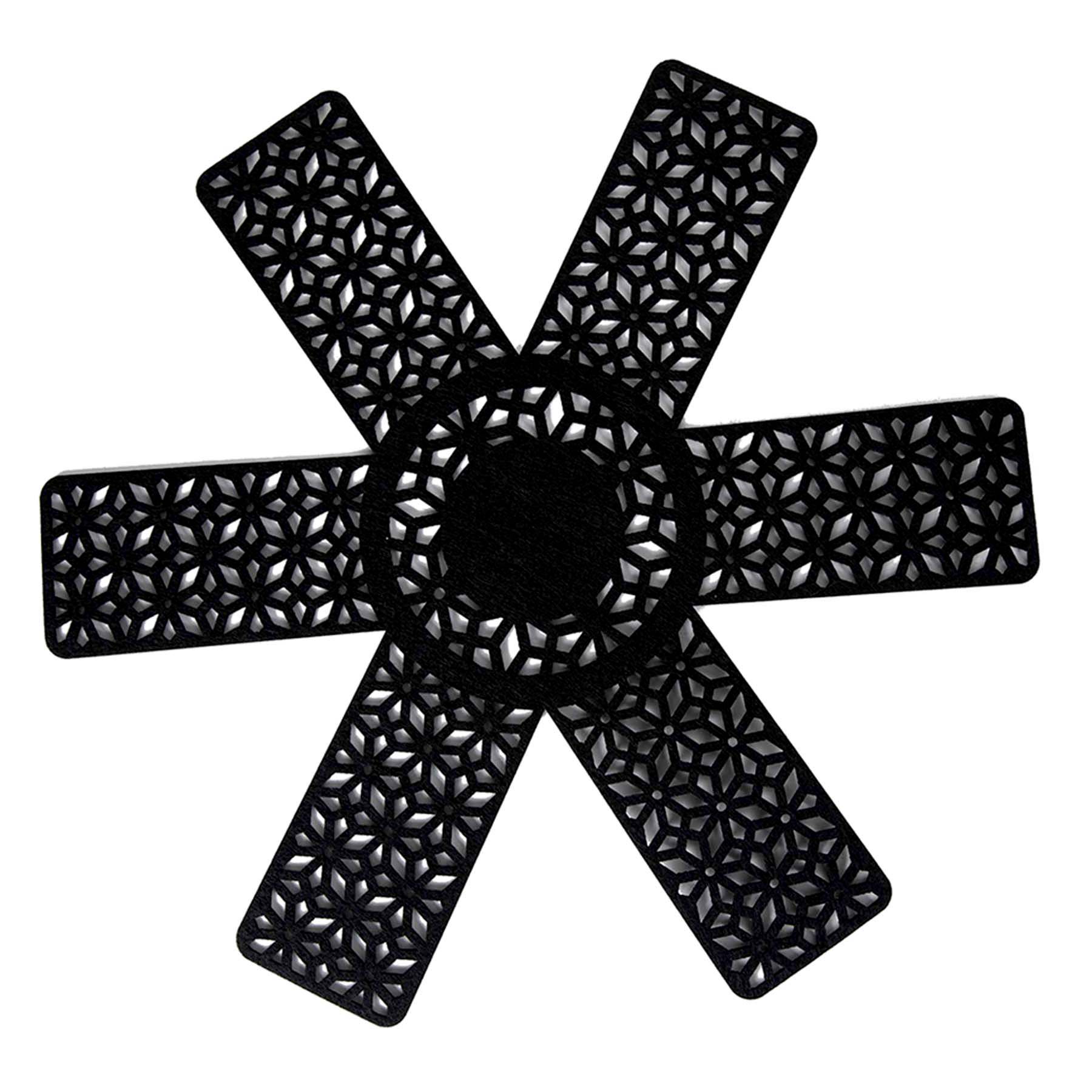 3-Piece Trivets, Black