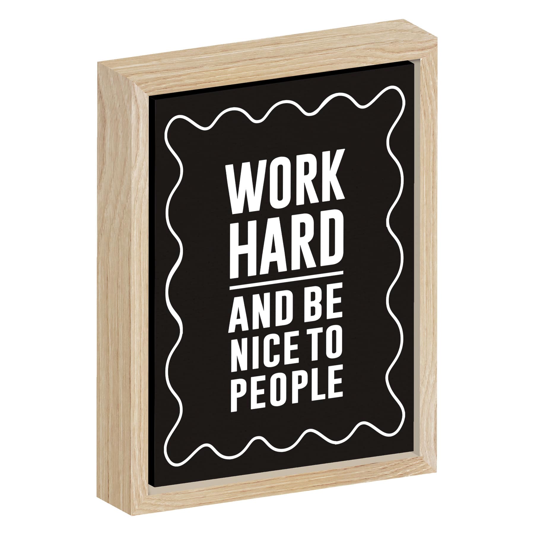 Work Hard Canvas, 5x7