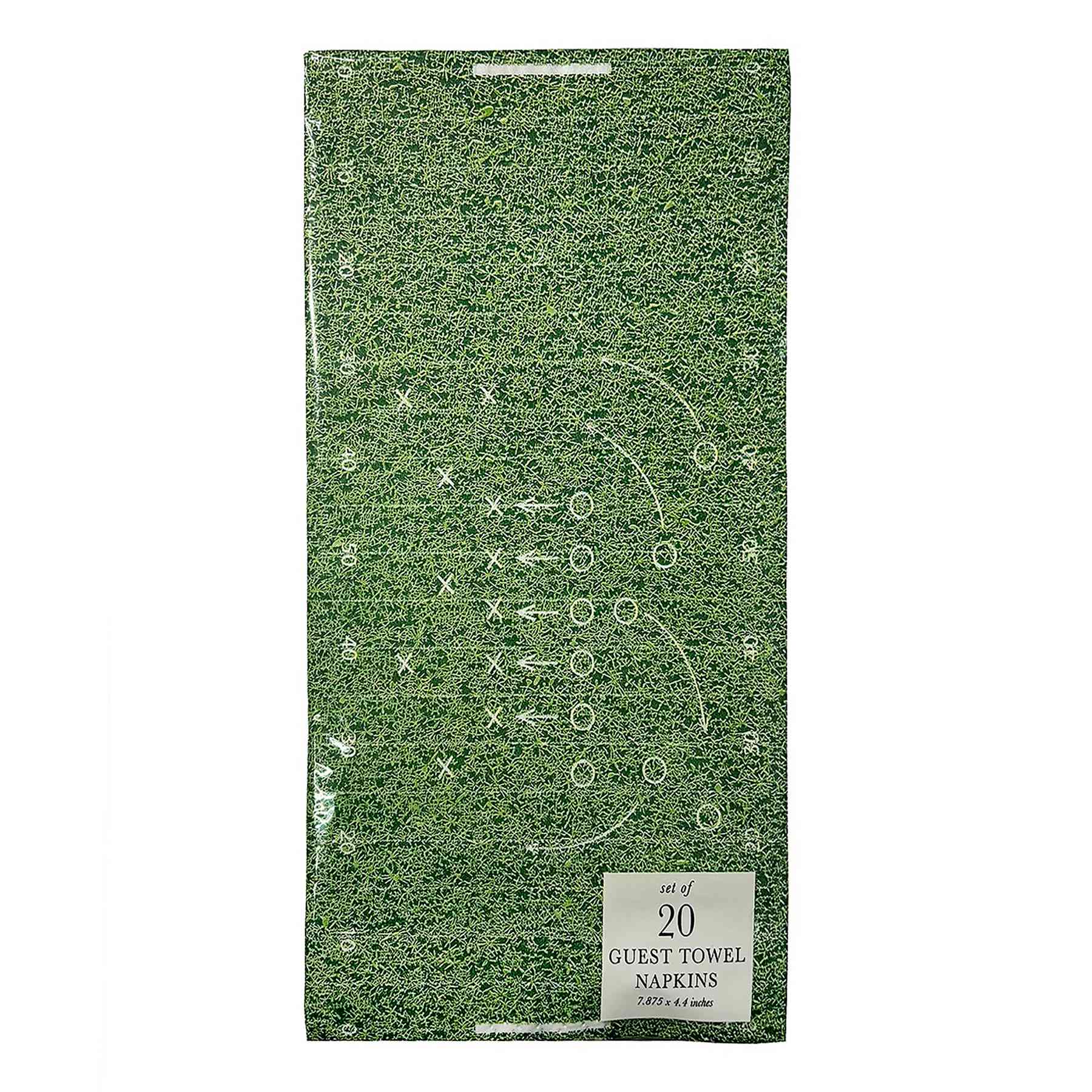 20-Count Green Play Guest Napkins