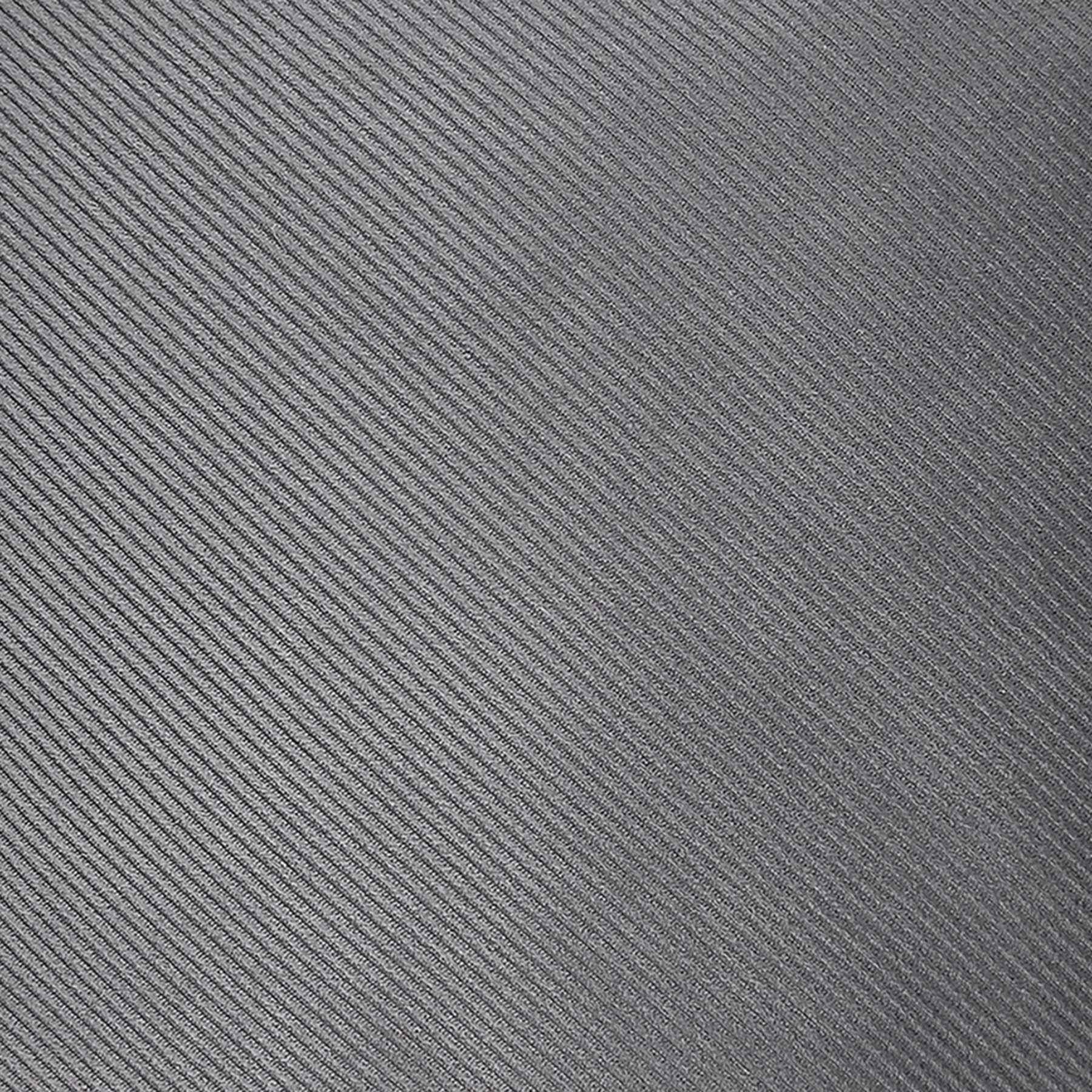 Charcoal Grey Diagonal Striped Throw Pillow, 18"
