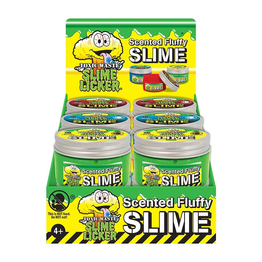 Toxic Waste Slime Licker Scented Fluffy Slime