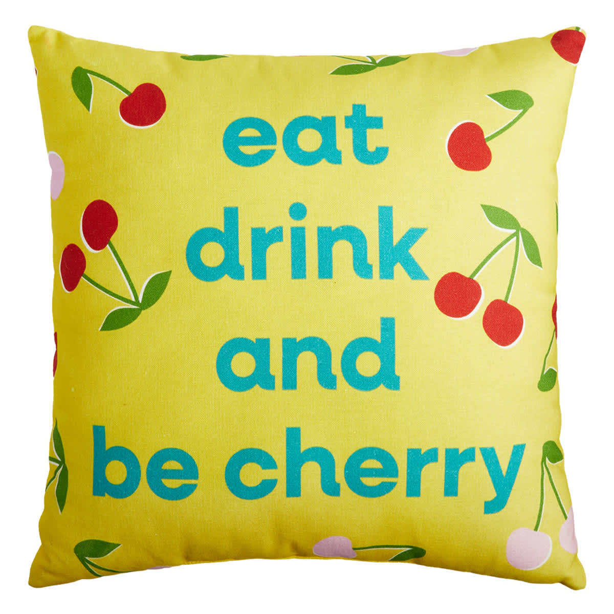 Oh Joy! Be Cherry Outdoor Throw Pillow, 18"