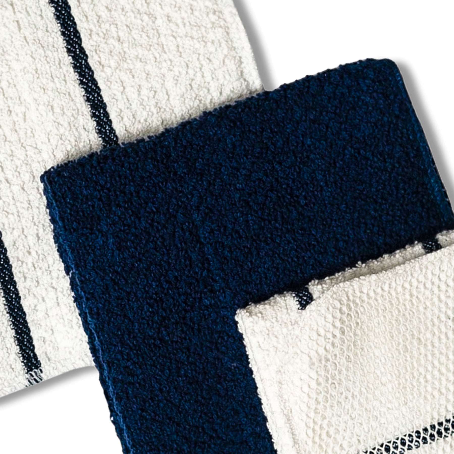 Set of 4 Blue Scrubber Dish Cloths