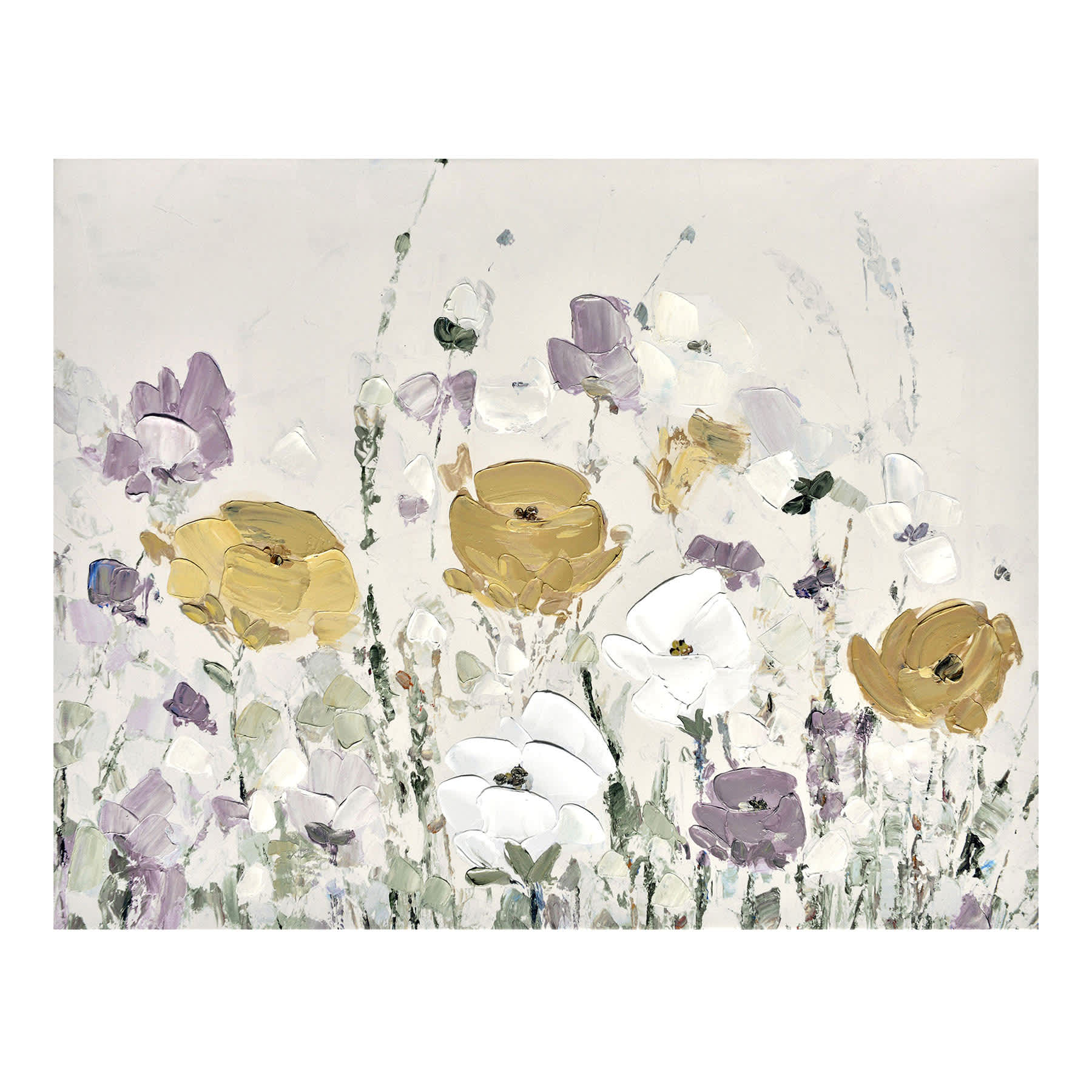 Honeybloom Floral Canvas Wall Art, 28x22