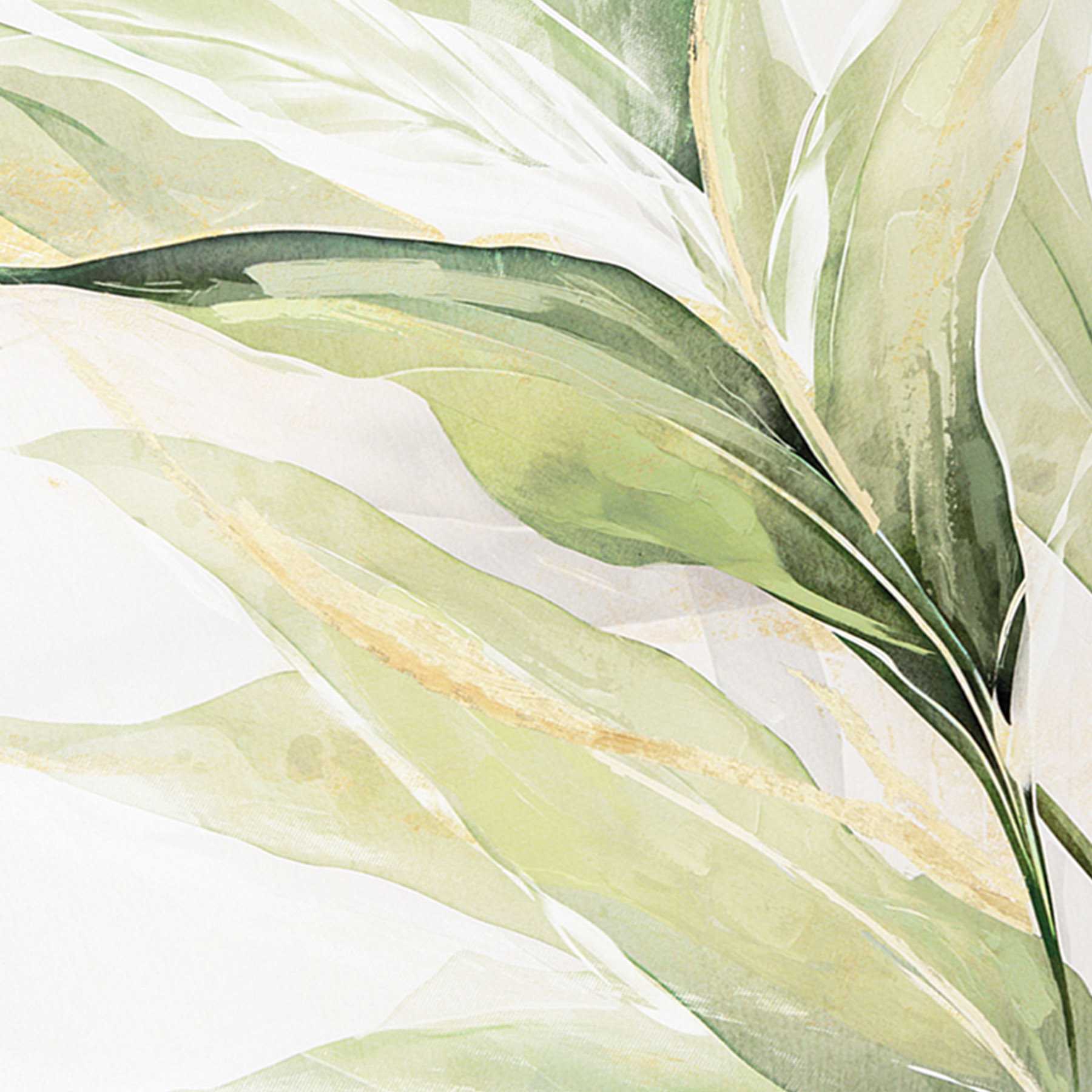 Leaves Canvas Wall Art, 24x35
