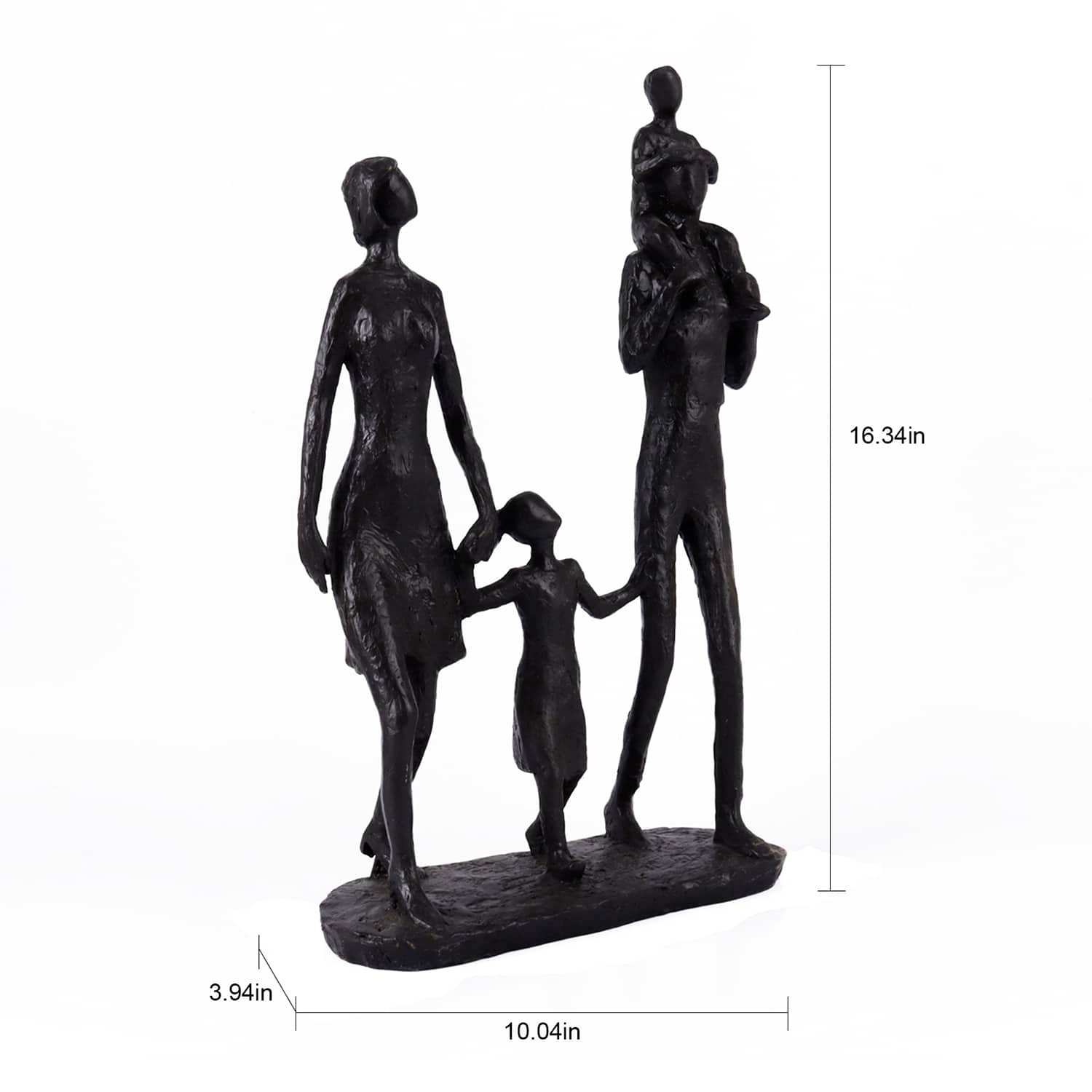 Standing Family Statue, 16.5"