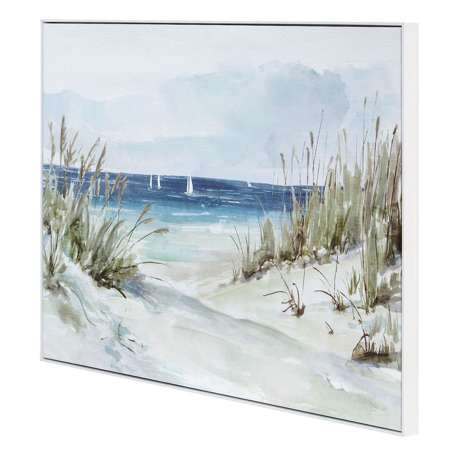 Ty Pennington Framed Coastal Canvas Wall Art, 36x24