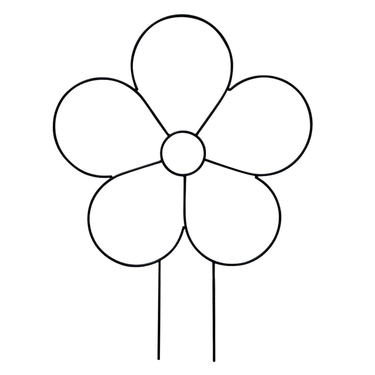 Silhouettes Garden Trellis, Flower