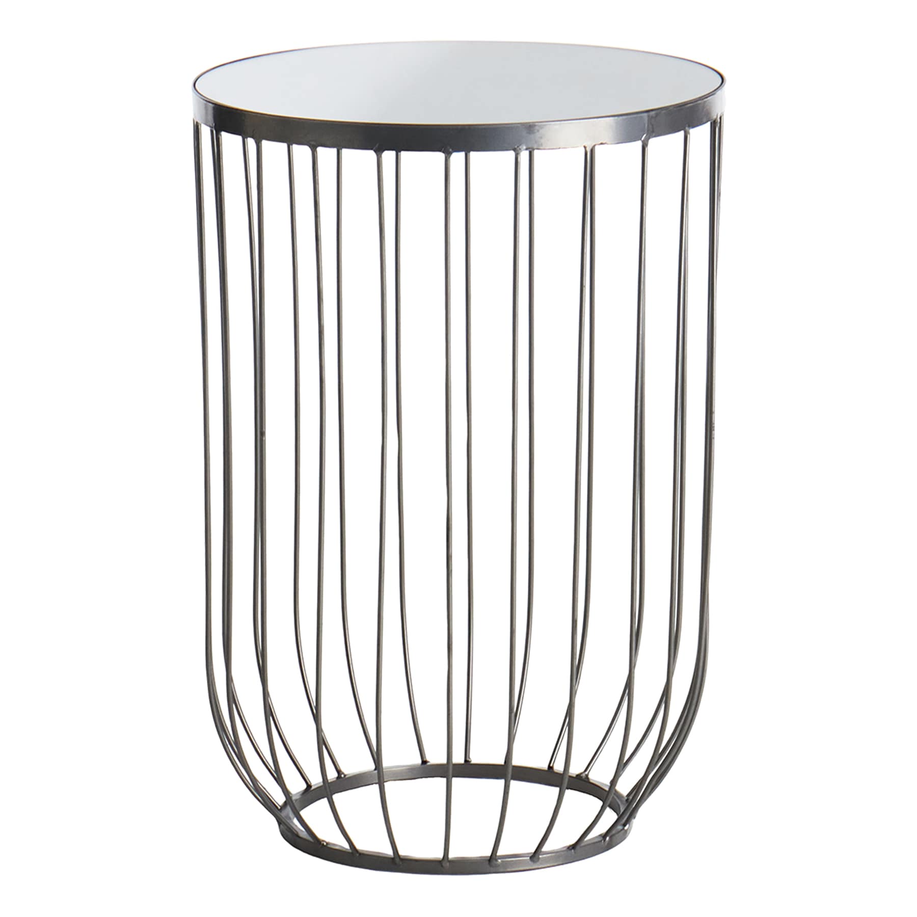Lexi Accent Table, Nickel