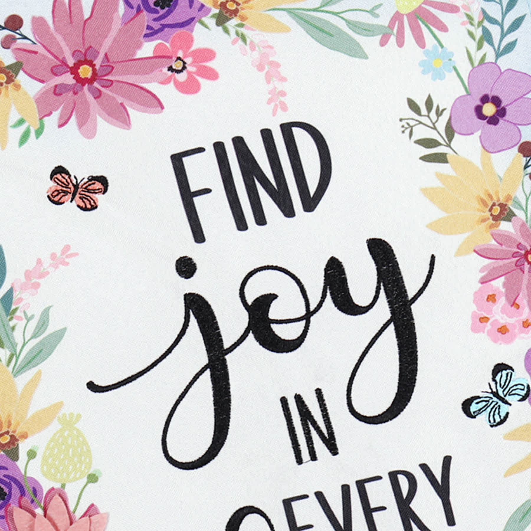 Find Joy In Everyday Garden Flag, 18"