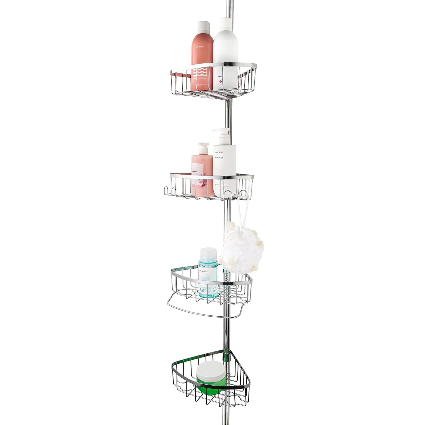 Neil Chrome Shower Tension Caddy