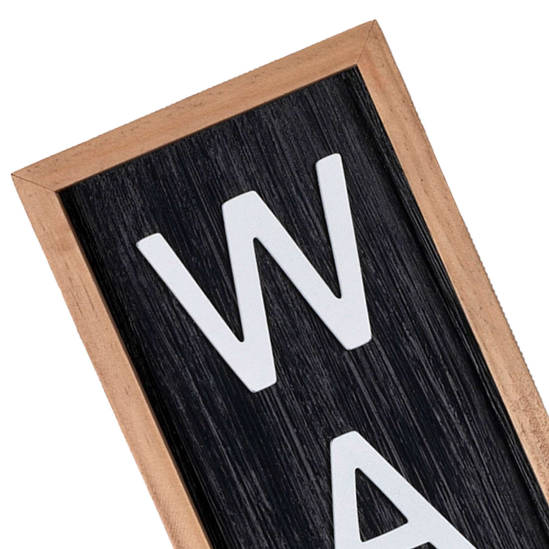 Wash Wooden Wall Décor, 5x16