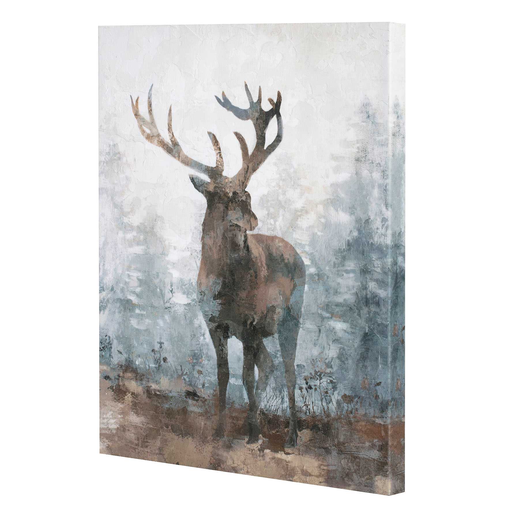 Ty Pennington Stag Canvas Wall Art, 16x20
