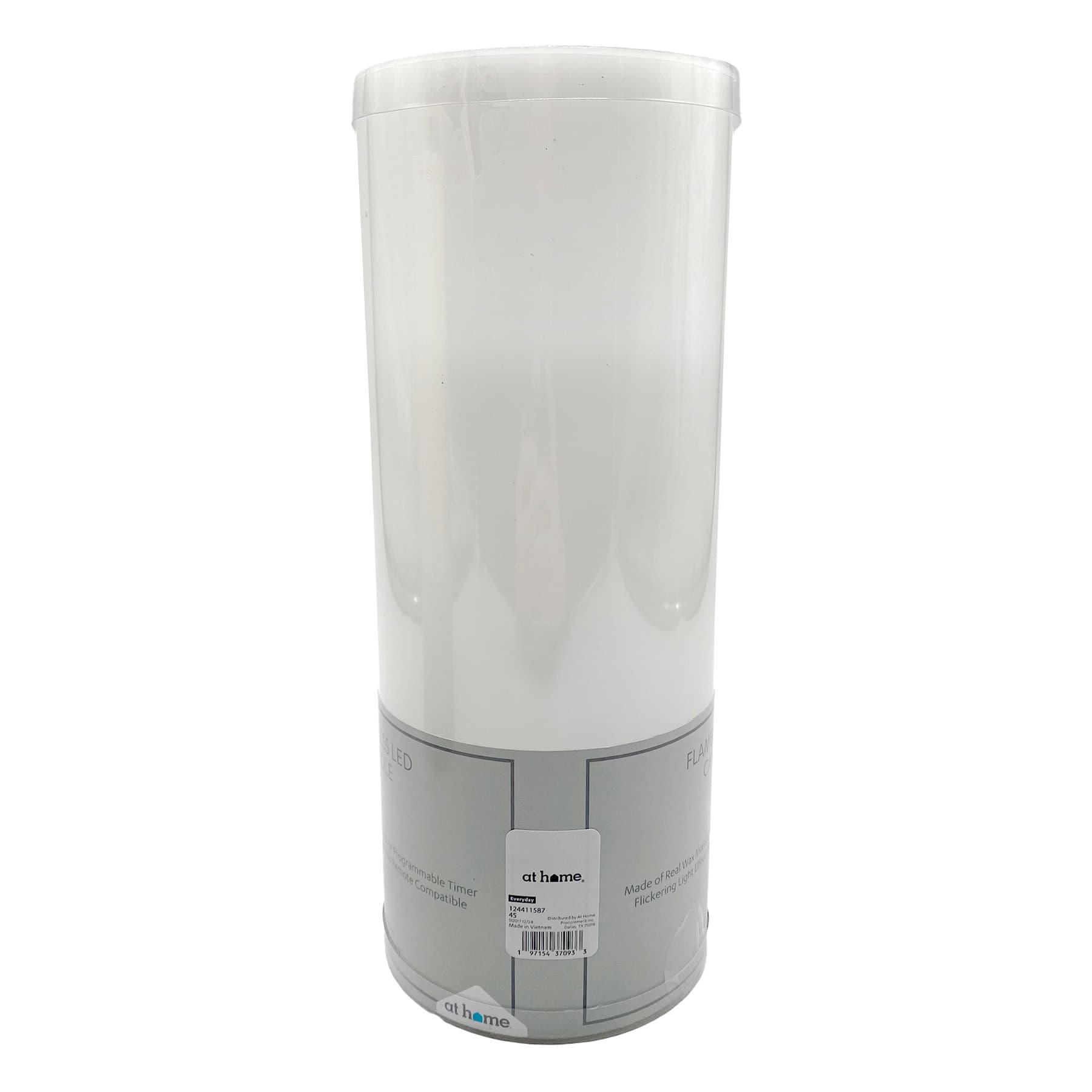 4x10 White Pillar Candle
